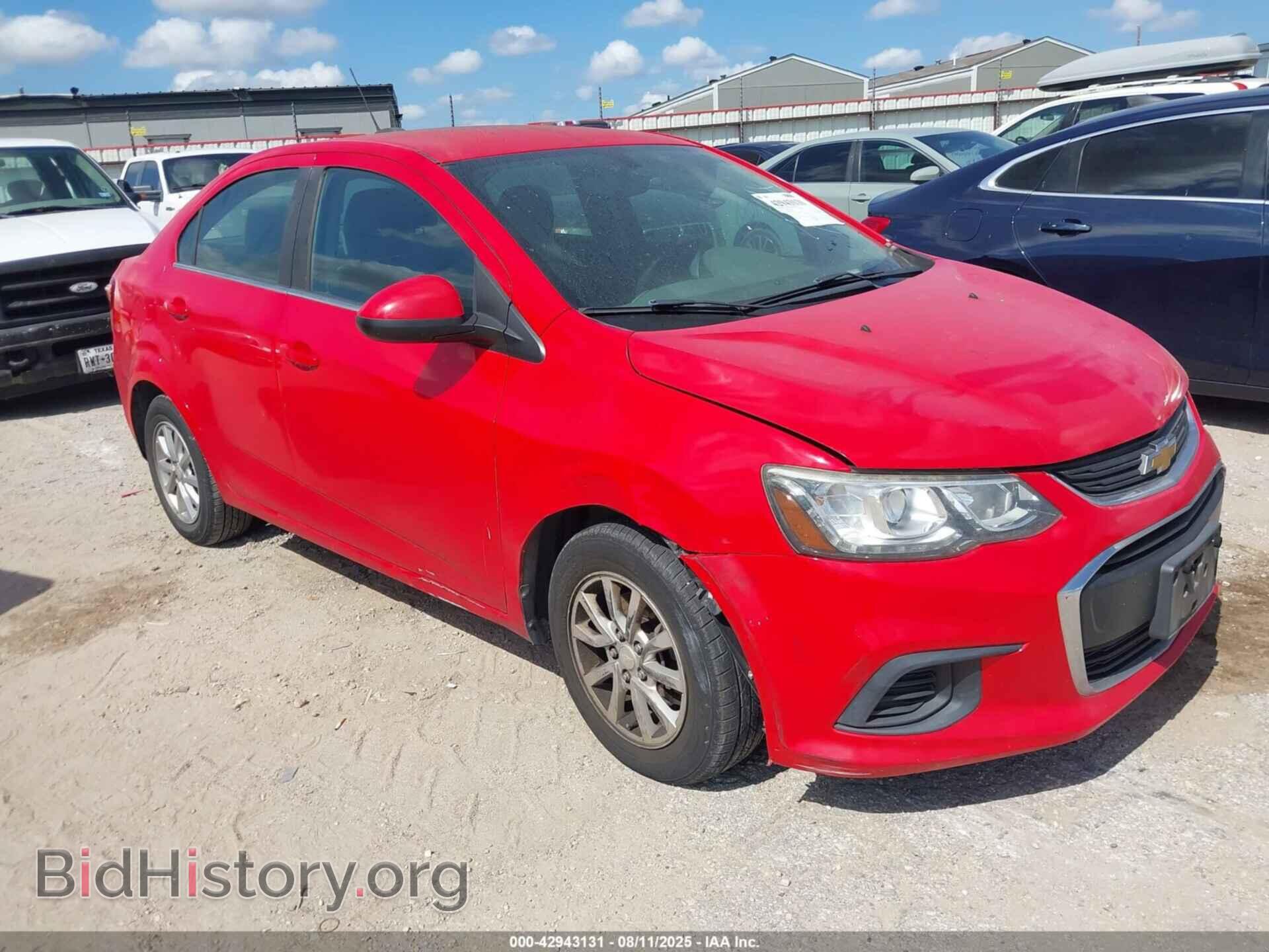 Фотография 1G1JD5SH8H4129156 - CHEVROLET SONIC 2017