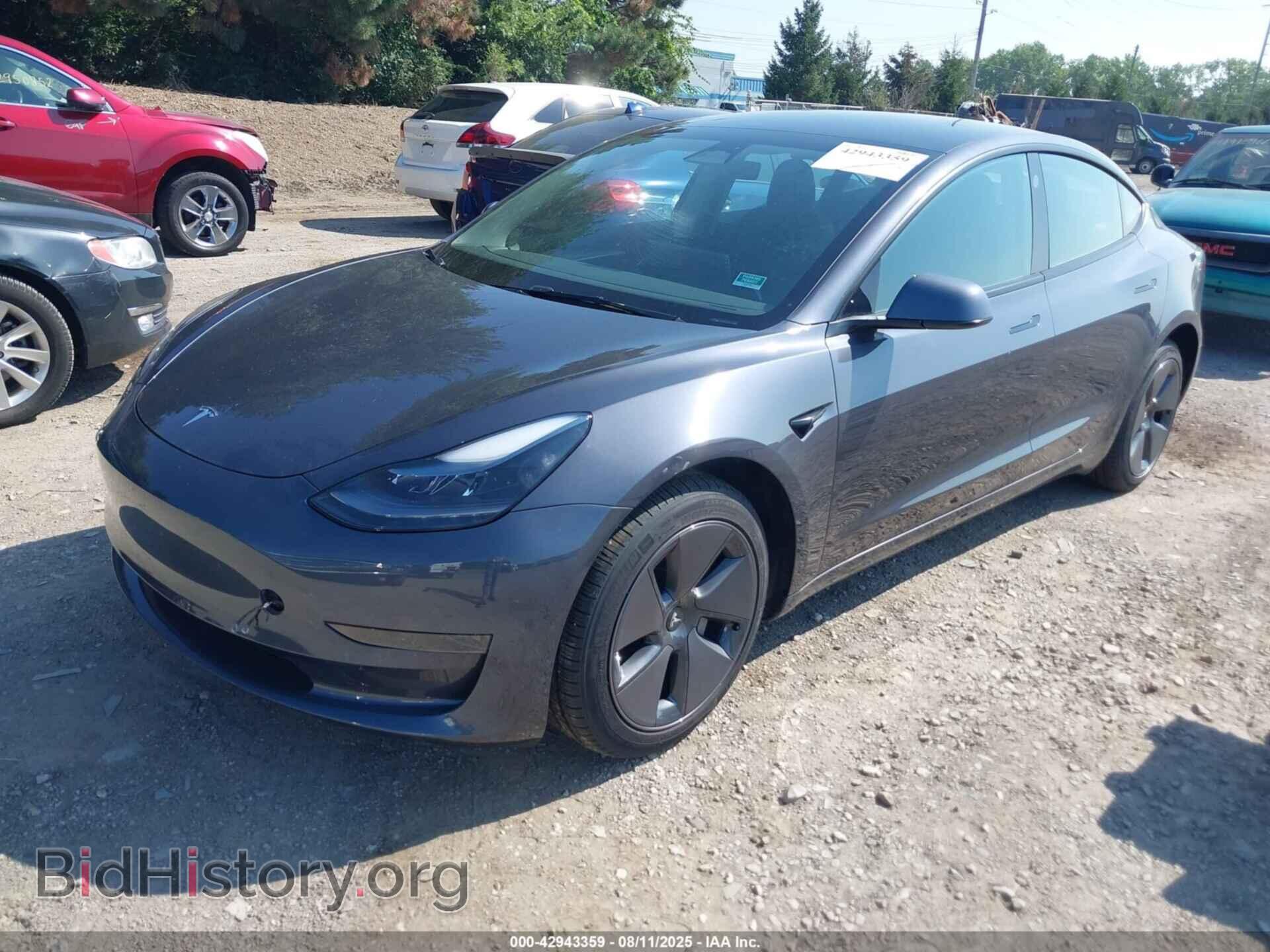 2023 TESLA MODEL 3 - VIN: 5YJ3E1EA3PF697889 - Фото 2
