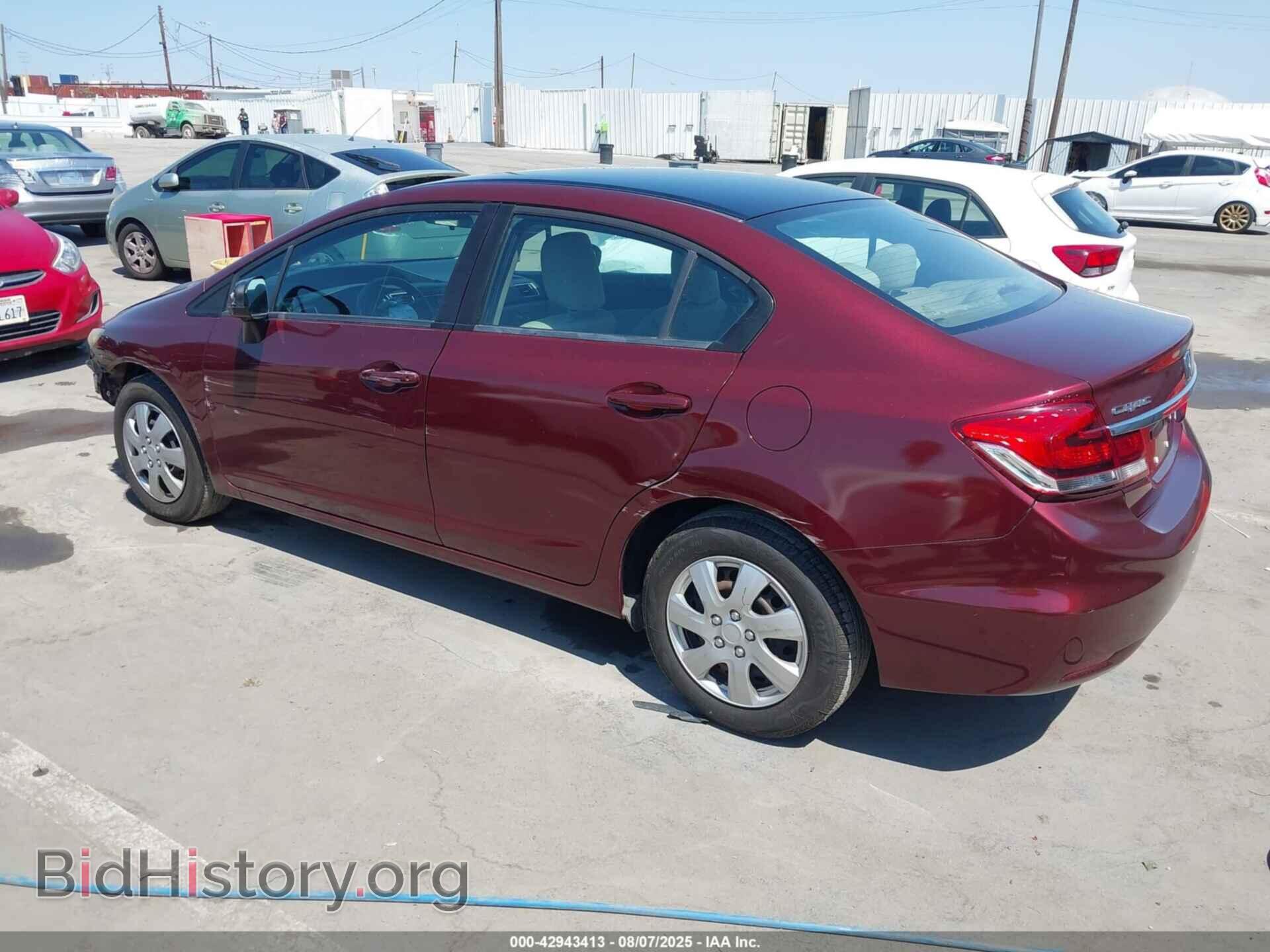 2015 HONDA CIVIC - VIN: 2HGFB2F53FH547062 - Фото 3