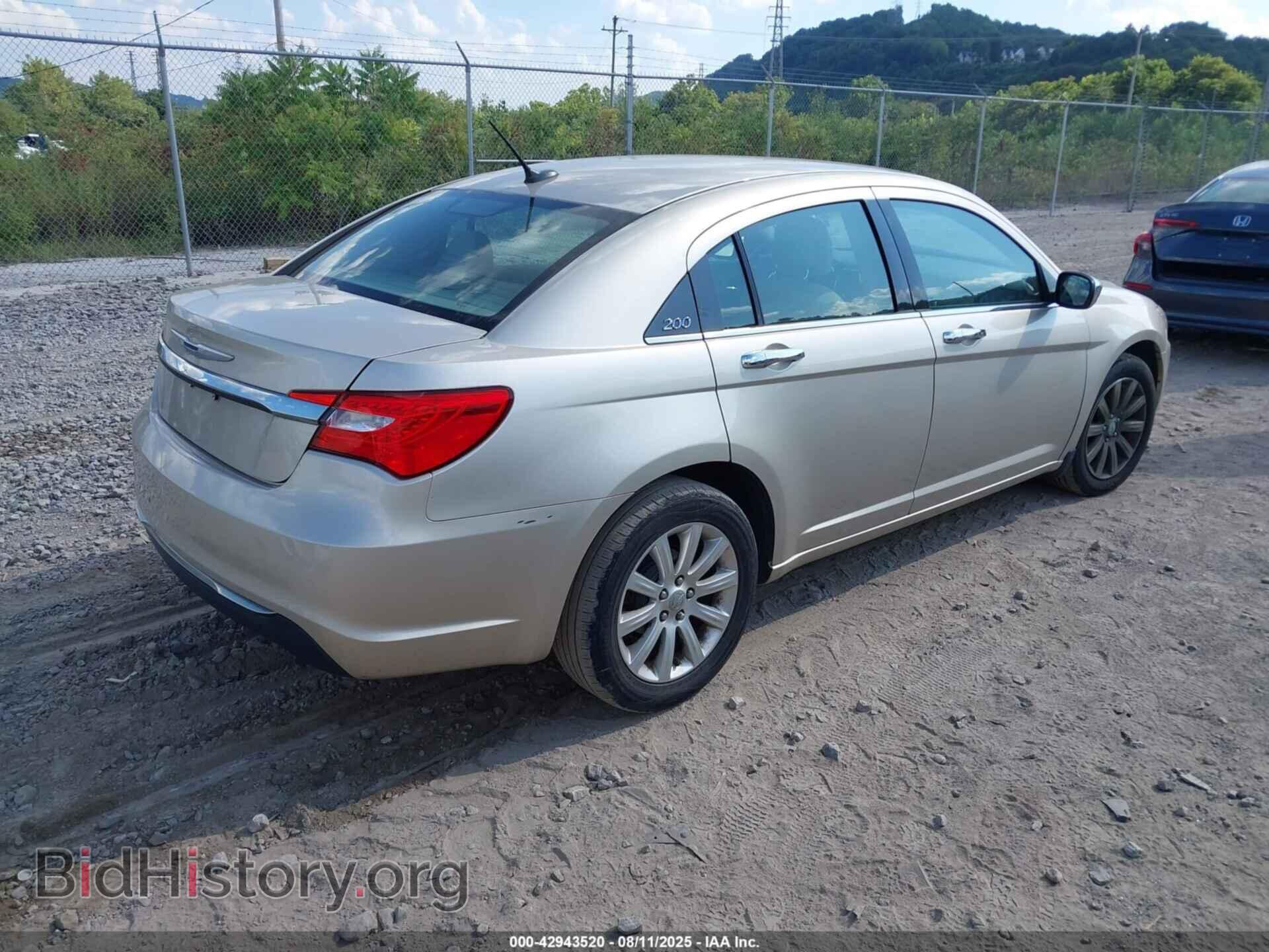 2013 CHRYSLER 200 - VIN: 1C3CCBBB8DN656958 - Фото 4
