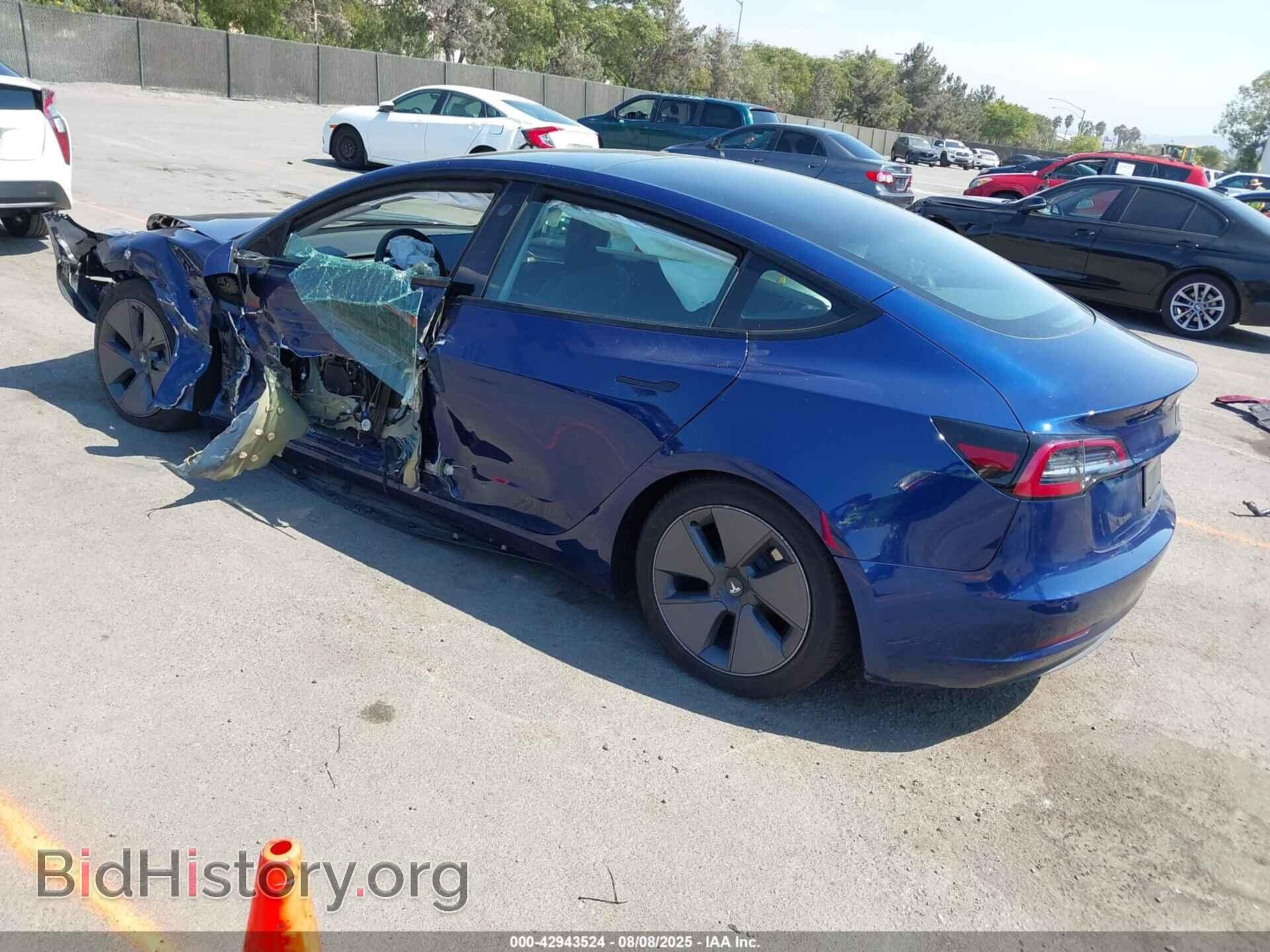 2022 TESLA MODEL 3 - VIN: 5YJ3E1EA5NF112596 - Photo 3