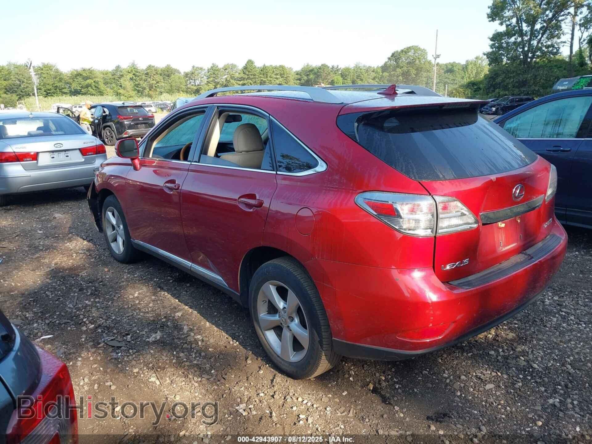 2010 LEXUS RX 350 - VIN: 2T2BK1BA7AC053991 - Фото 3