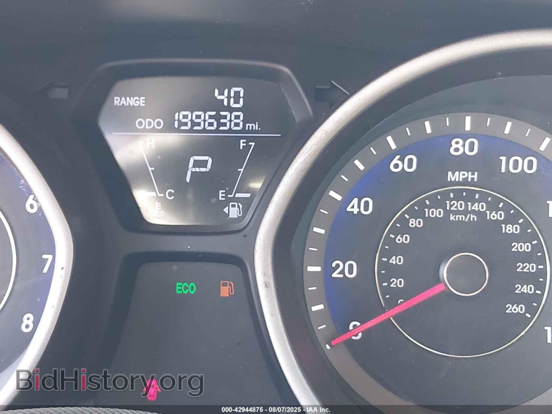 2013 HYUNDAI ELANTRA - VIN: KMHDH4AE7DU491608 - Фото 7