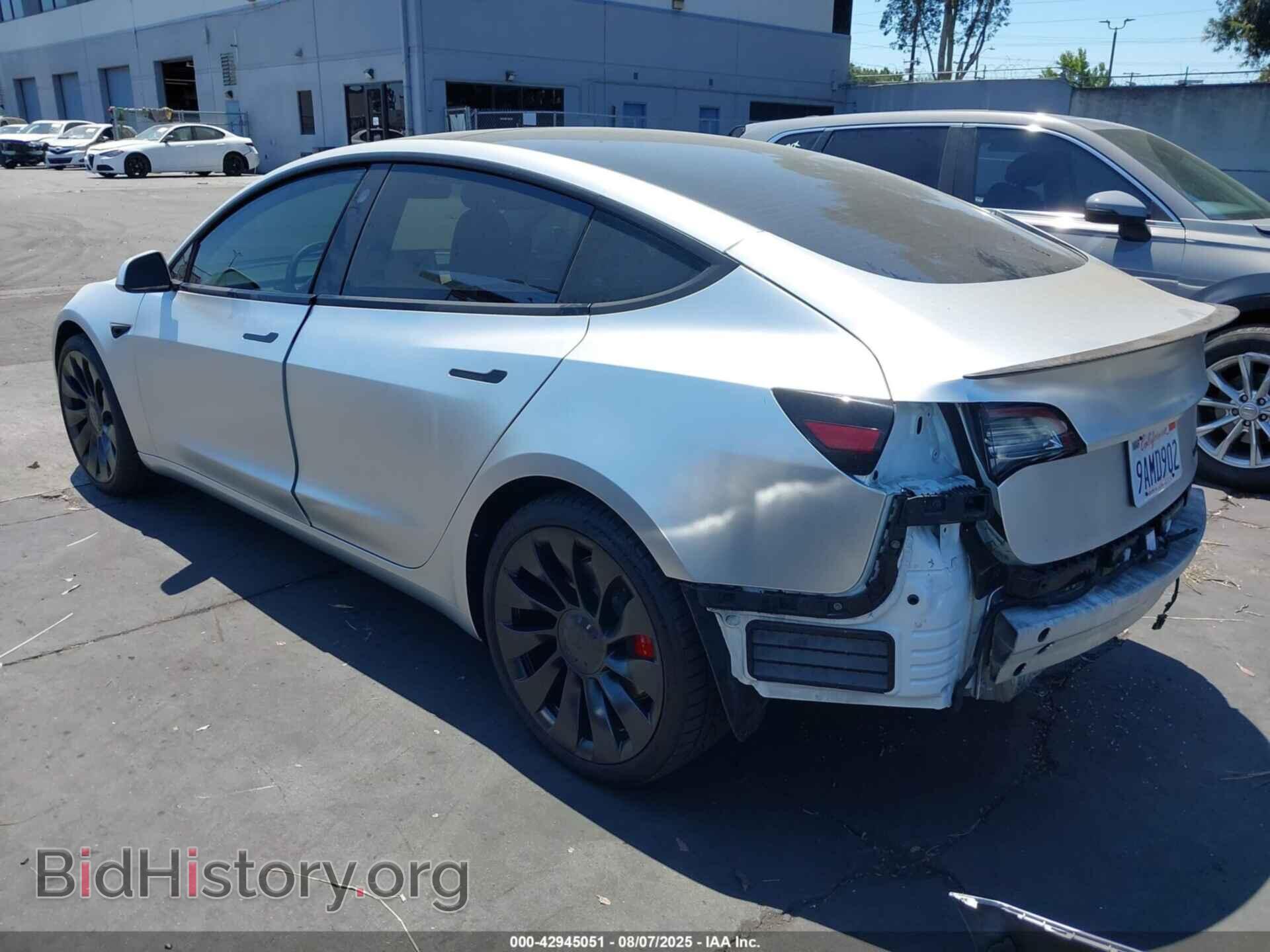 2022 TESLA MODEL 3 - VIN: 5YJ3E1EC2NF203343 - Фото 3