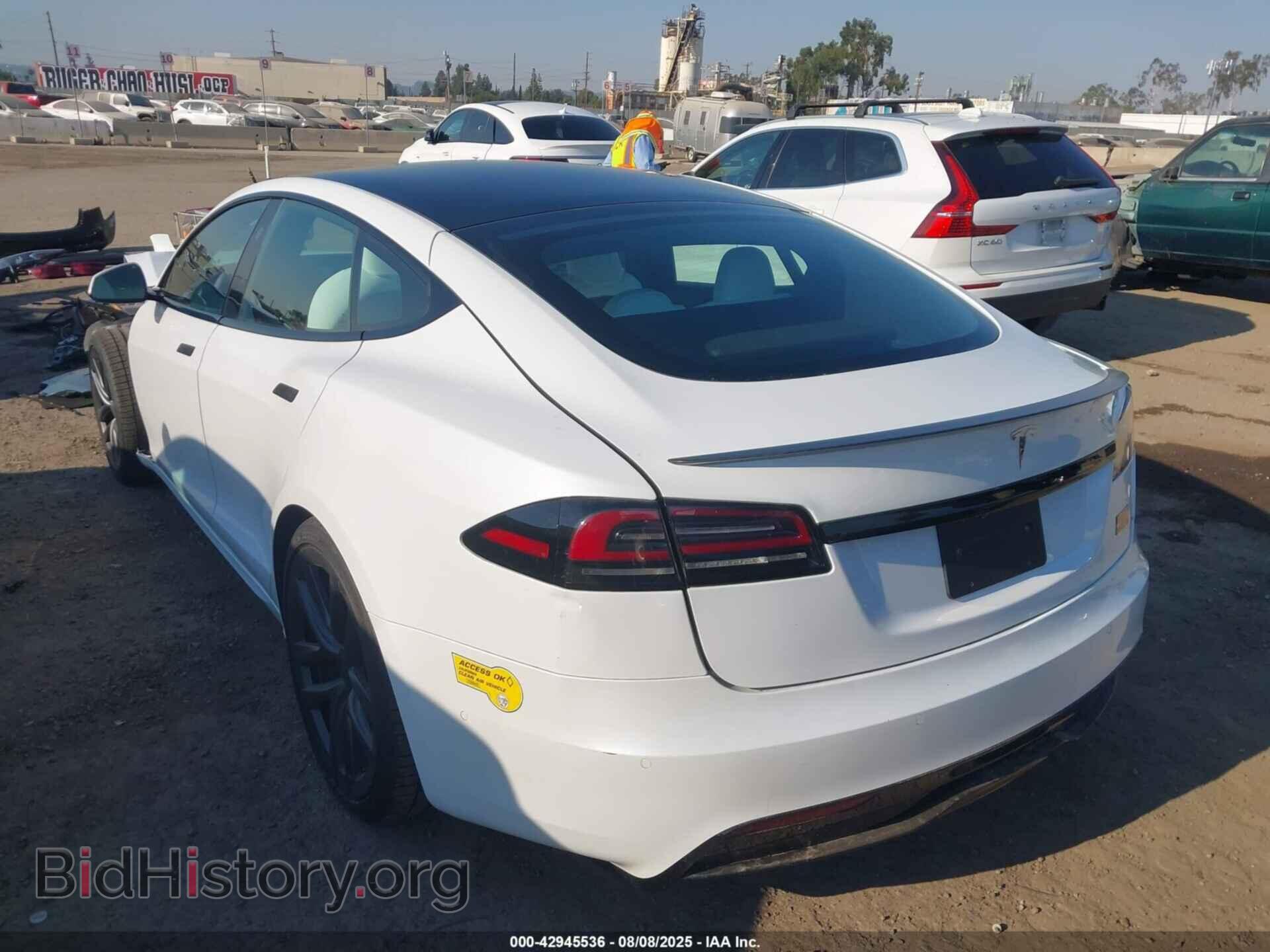 2022 TESLA MODEL S - VIN: 5YJSA1E68NF479110 - Фото 3