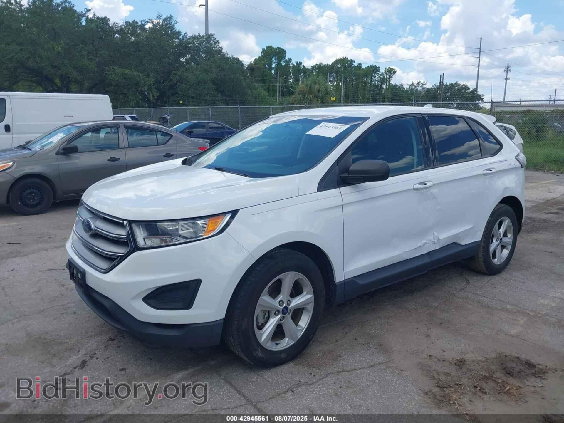 2016 FORD EDGE - VIN: 2FMPK3G97GBB09719 - Фото 2