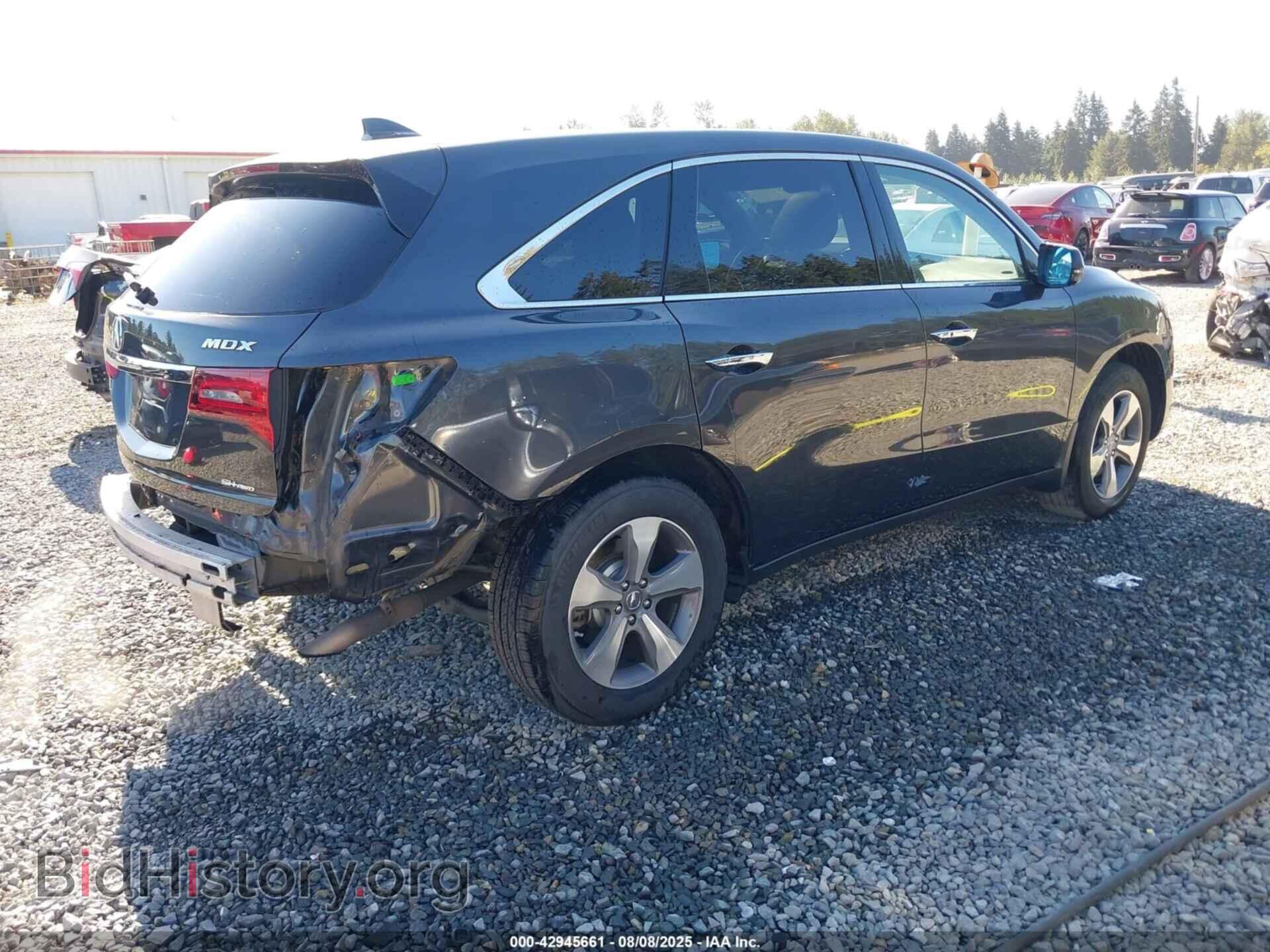 2015 ACURA MDX - VIN: 5FRYD4H20FB005468 - Фото 4