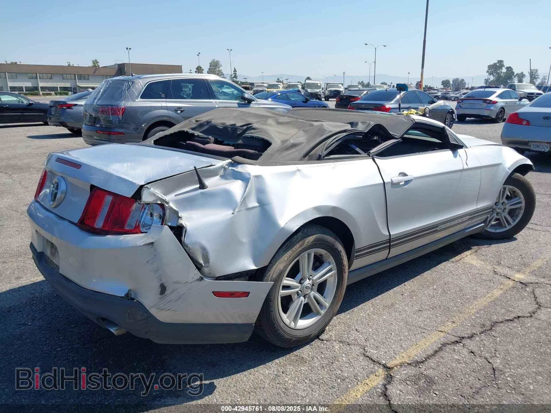 2012 FORD MUSTANG - VIN: 1ZVBP8EM3C5270519 - Фото 4