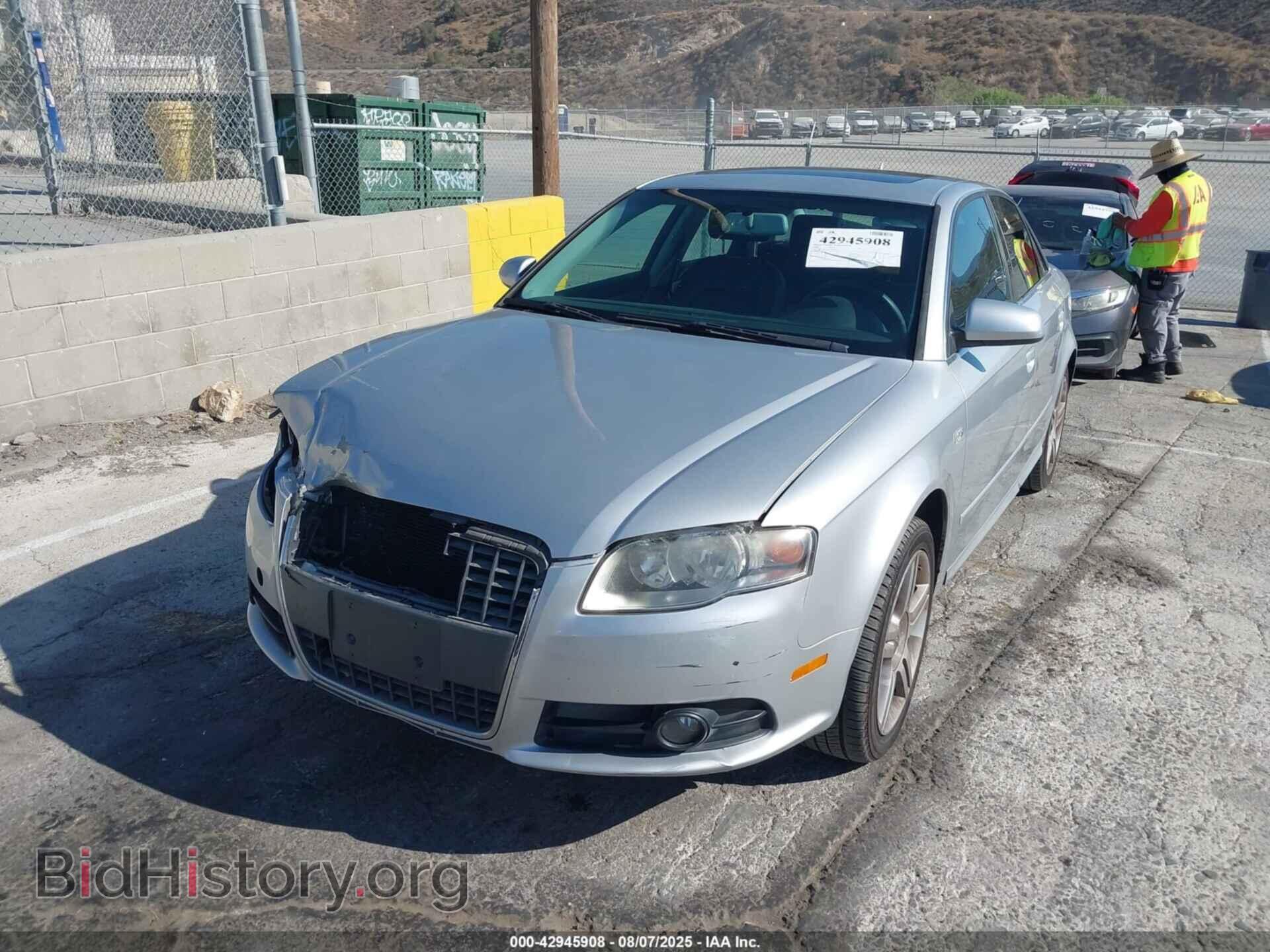 2008 AUDI A4 - VIN: WAUDF78E78A014649 - Фото 2