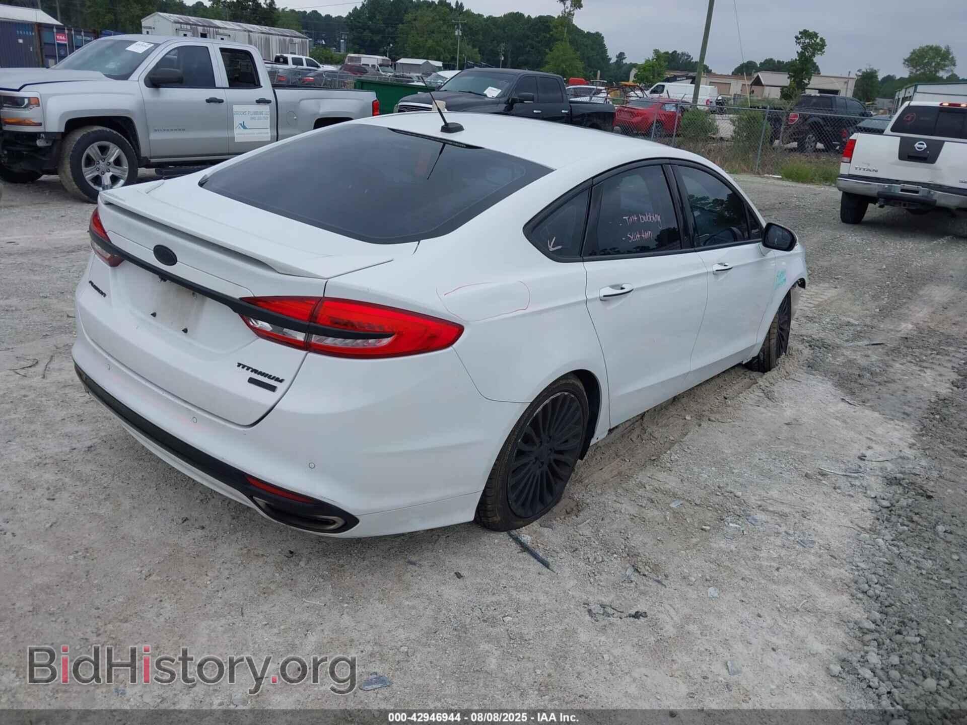 2018 FORD FUSION - VIN: 3FA6P0D95JR219705 - Фото 4