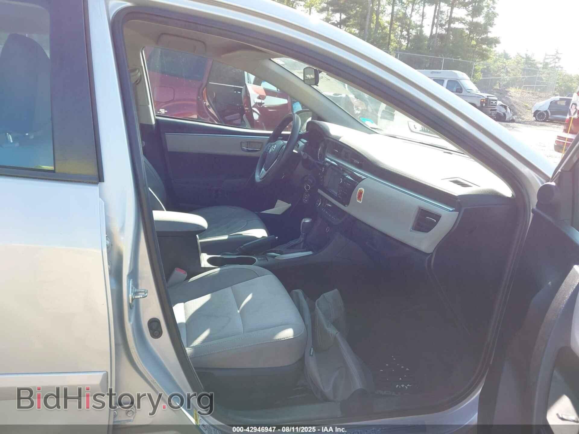2014 TOYOTA COROLLA - VIN: 2T1BURHE0EC141729 - Фото 5