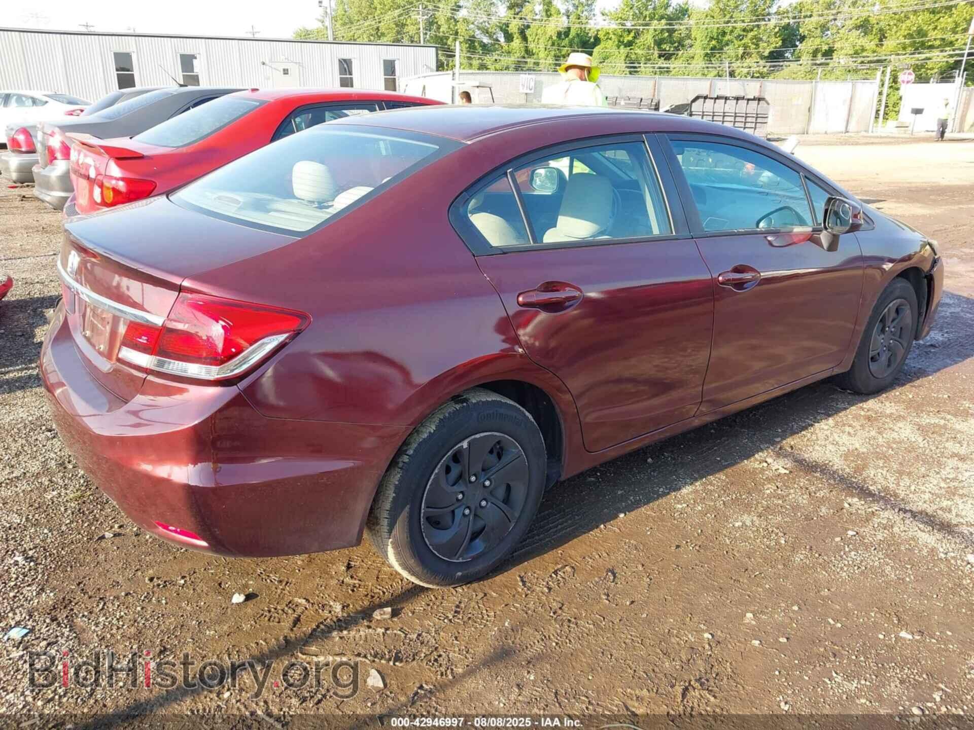 2013 HONDA CIVIC - VIN: 19XFB2F51DE068744 - Фото 4