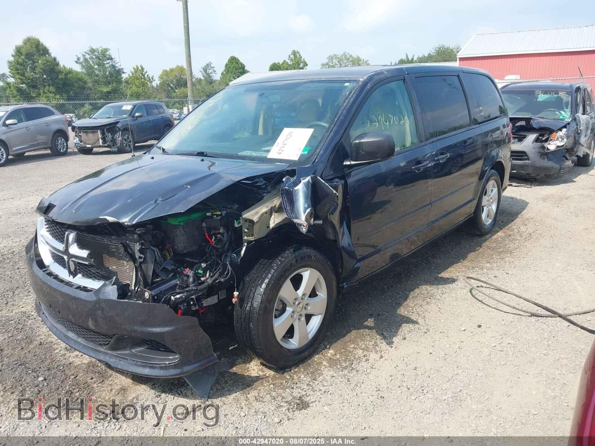 2013 DODGE GRAND CARAVAN - VIN: 2C4RDGBG0DR725866 - Фото 2