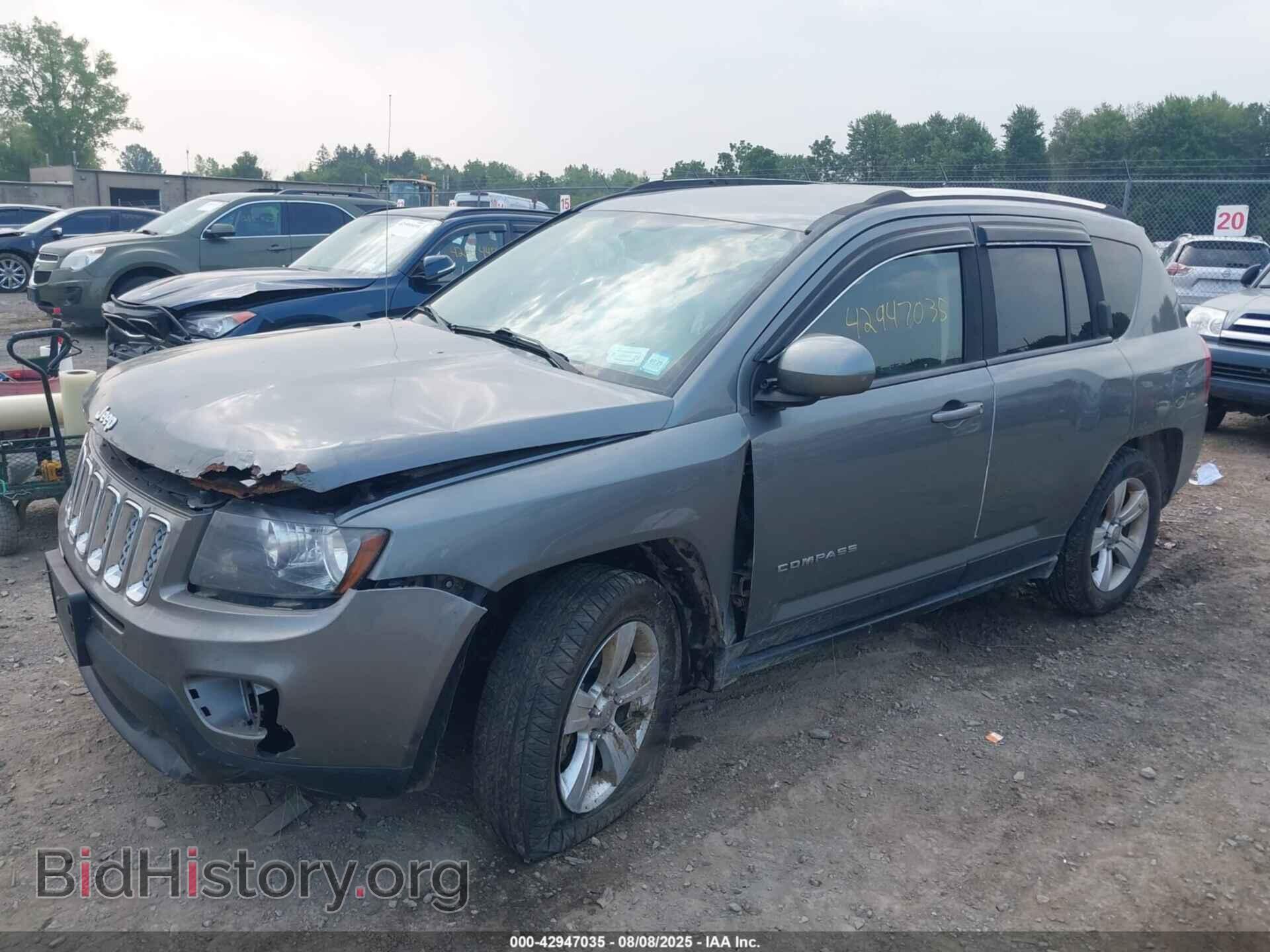2014 JEEP COMPASS - VIN: 1C4NJDEB0ED623283 - Фото 2
