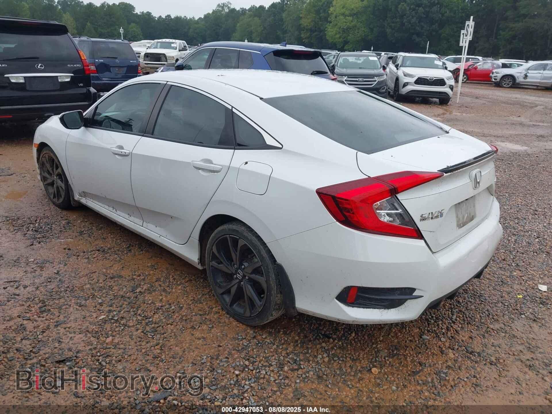 2021 HONDA CIVIC - VIN: 2HGFC2F83MH539368 - Фото 3