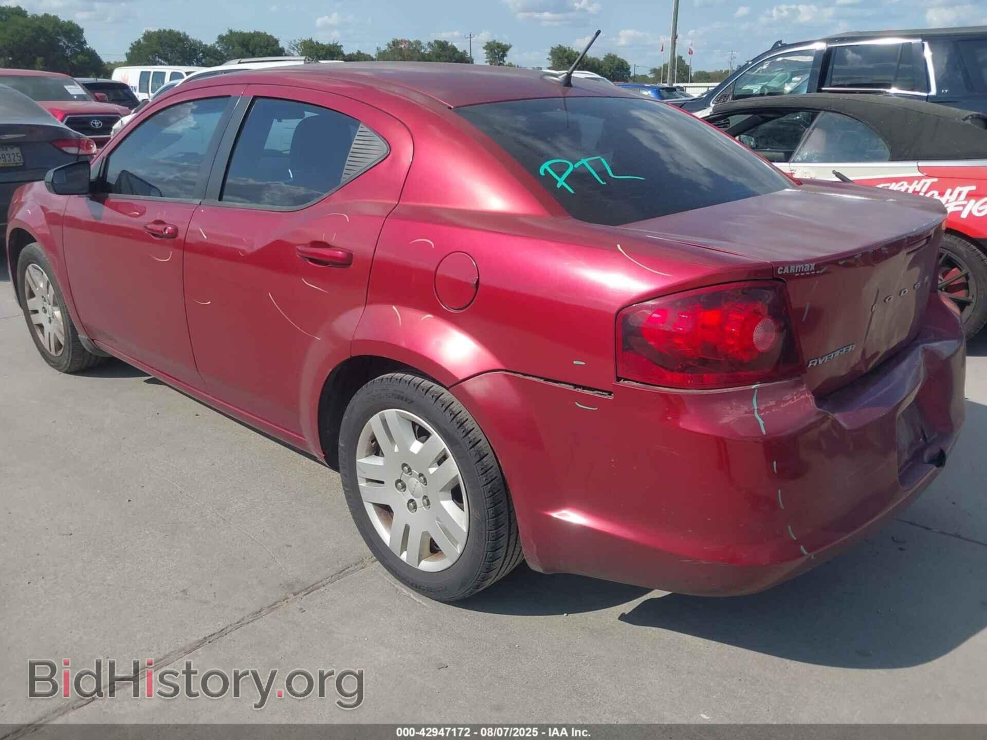 2014 DODGE AVENGER - VIN: 1C3CDZAB5EN228256 - Фото 3