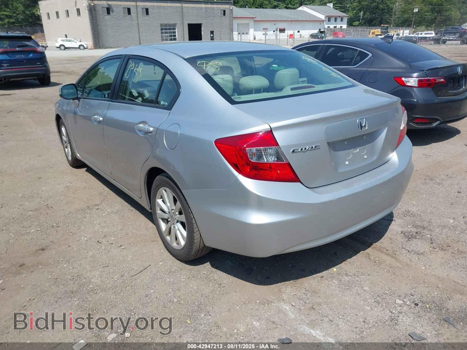 2012 HONDA CIVIC - VIN: 19XFB2F92CE307770 - Фото 3