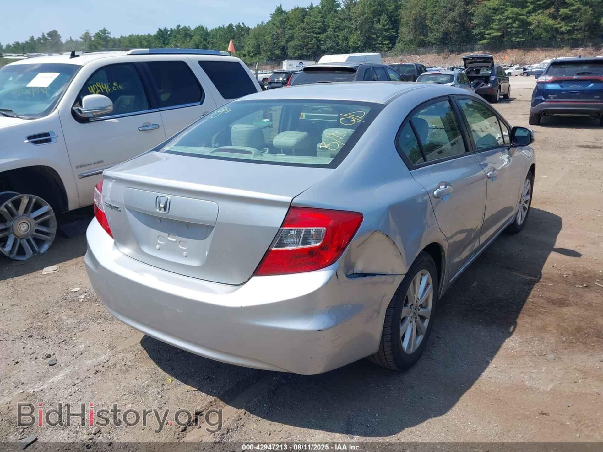 2012 HONDA CIVIC - VIN: 19XFB2F92CE307770 - Фото 4