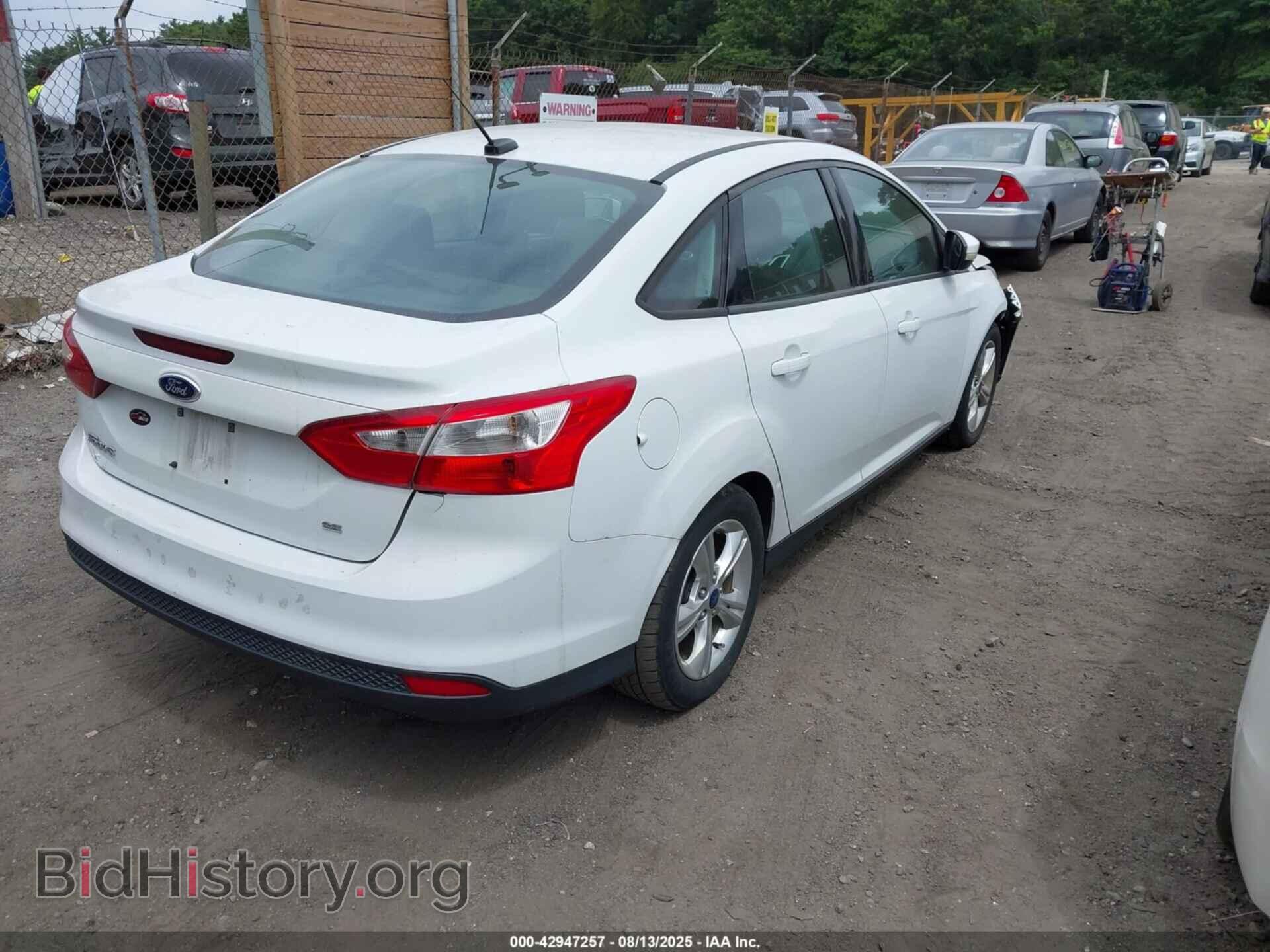 2014 FORD FOCUS - VIN: 1FADP3F27EL358683 - Фото 4