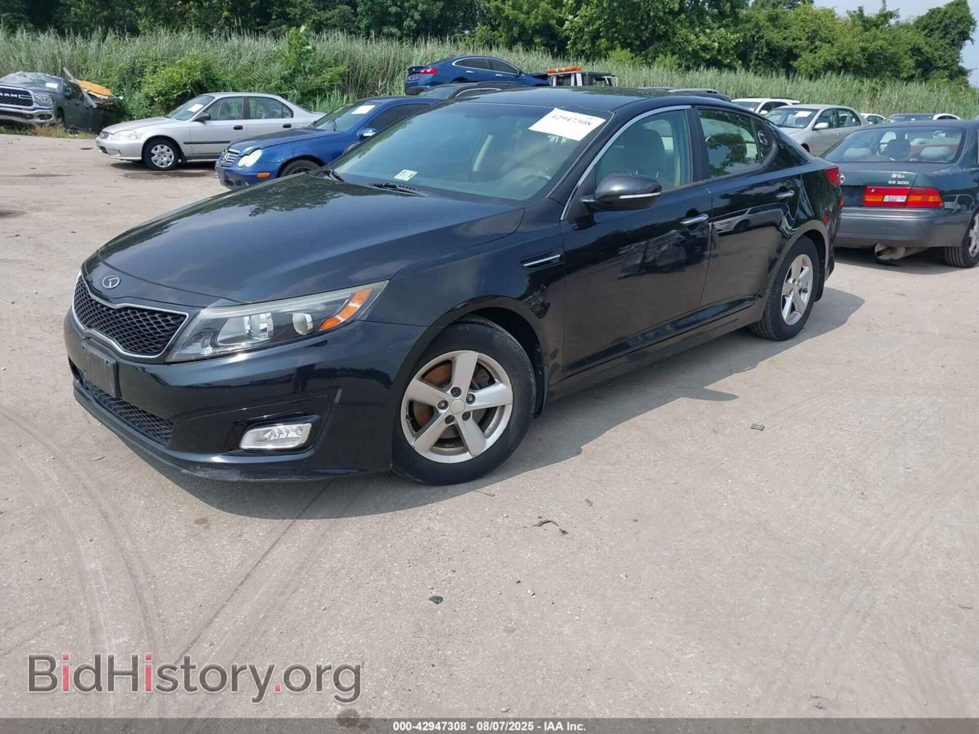 2015 KIA OPTIMA - VIN: 5XXGM4A70FG485687 - Фото 2