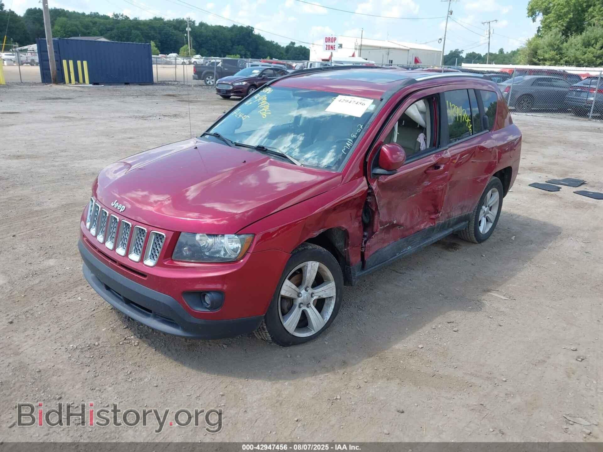 2014 JEEP COMPASS - VIN: 1C4NJCEA1ED533531 - Фото 2