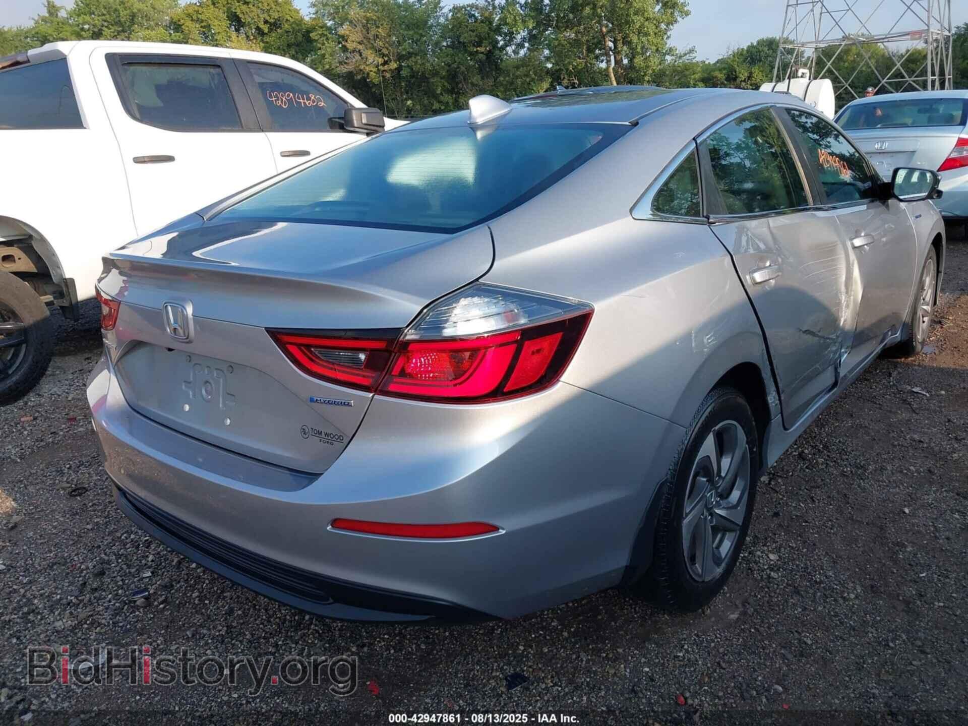 2019 HONDA INSIGHT - VIN: 19XZE4F53KE006498 - Фото 4