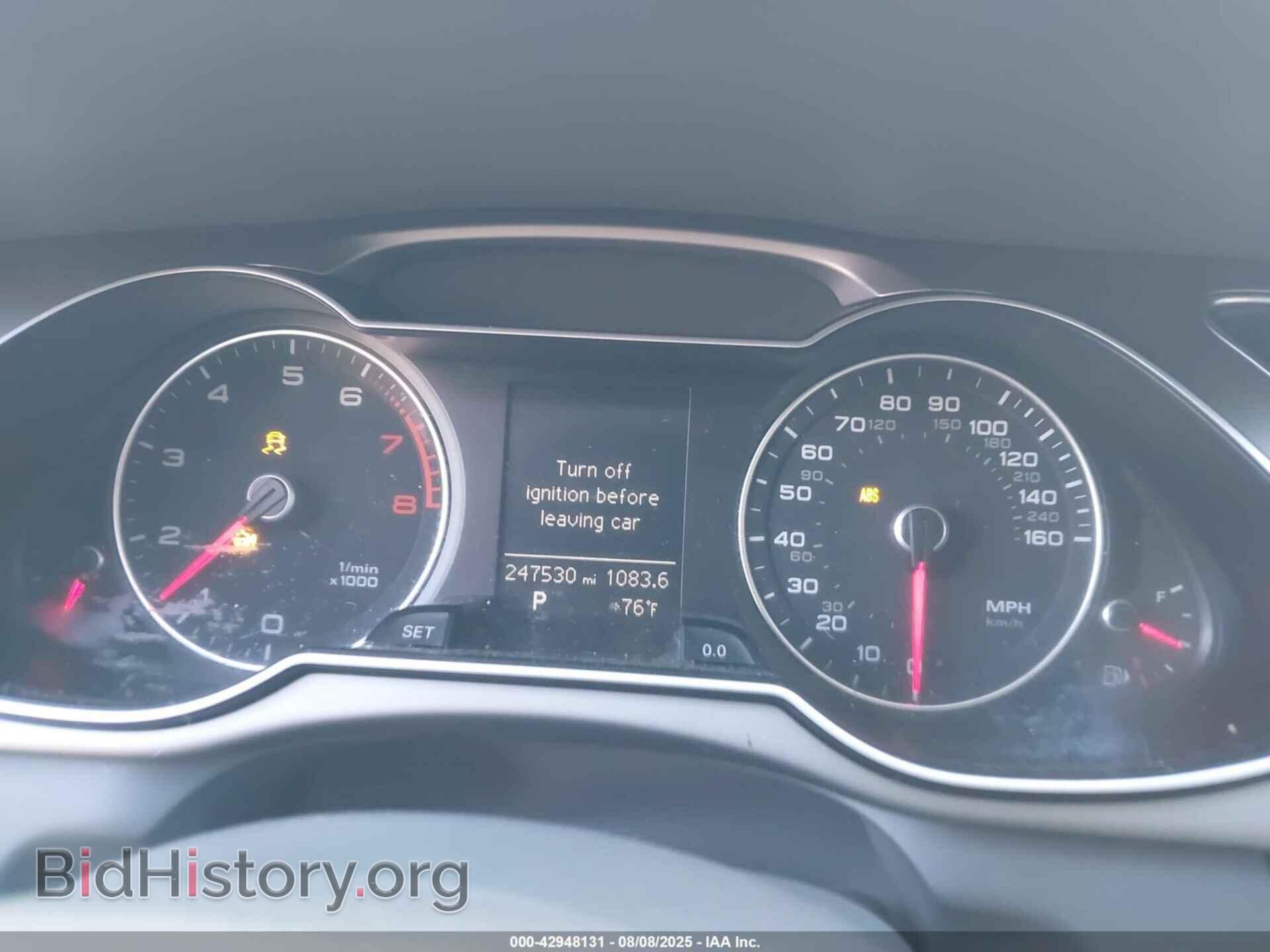 2013 AUDI A4 - VIN: WAUBFAFL2DA144502 - Фото 7
