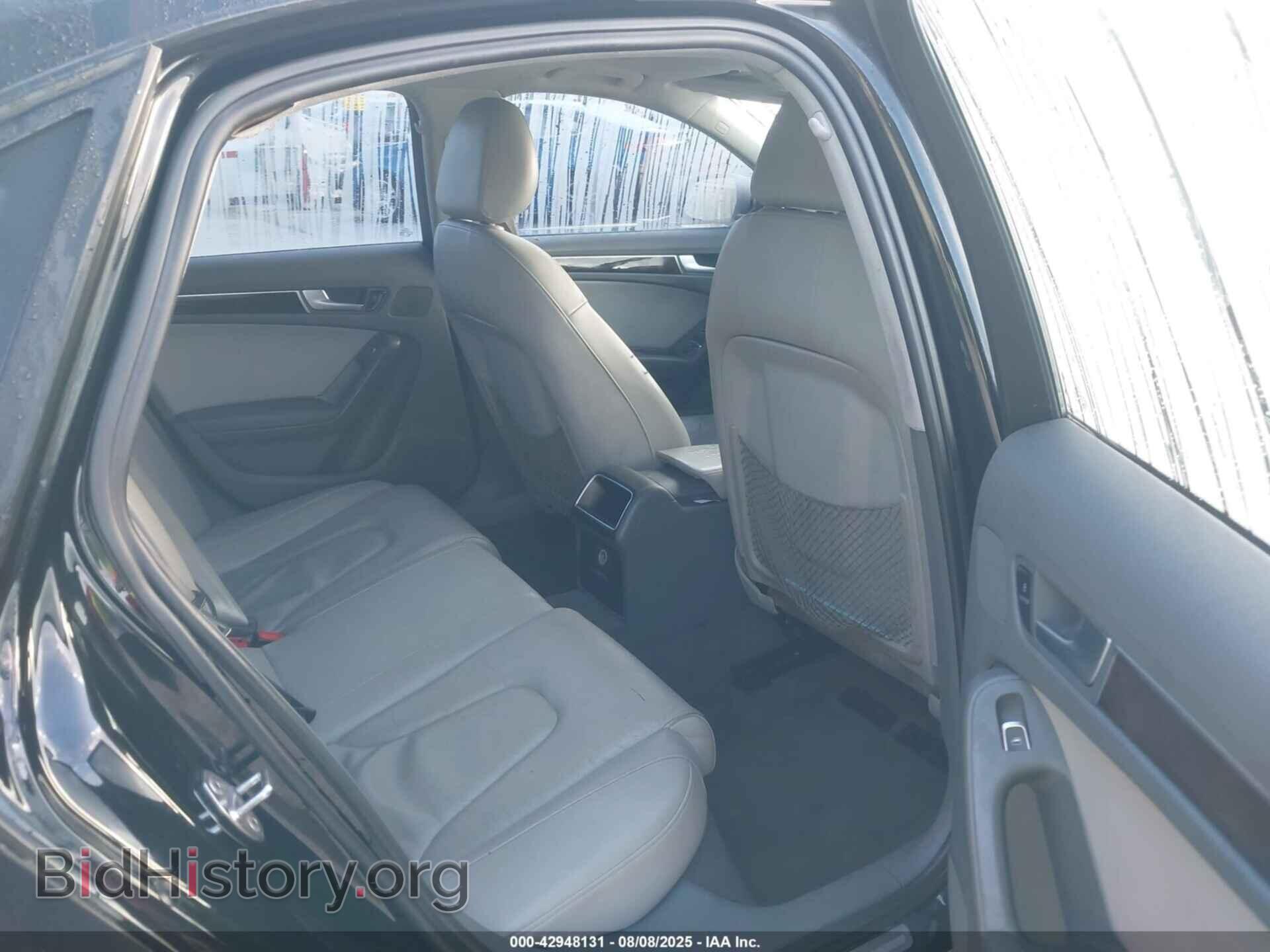 2013 AUDI A4 - VIN: WAUBFAFL2DA144502 - Фото 8