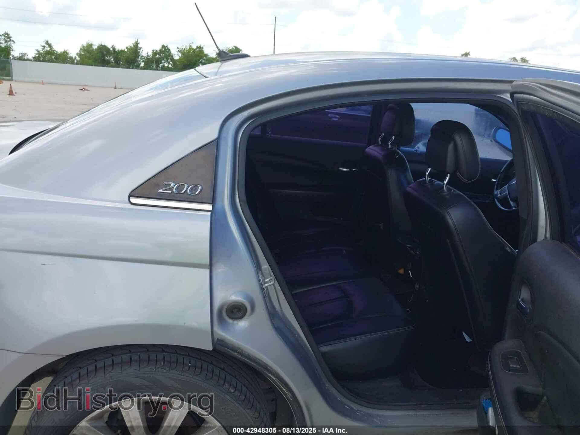 2013 CHRYSLER 200 - VIN: 1C3CCBCG6DN607848 - Фото 8