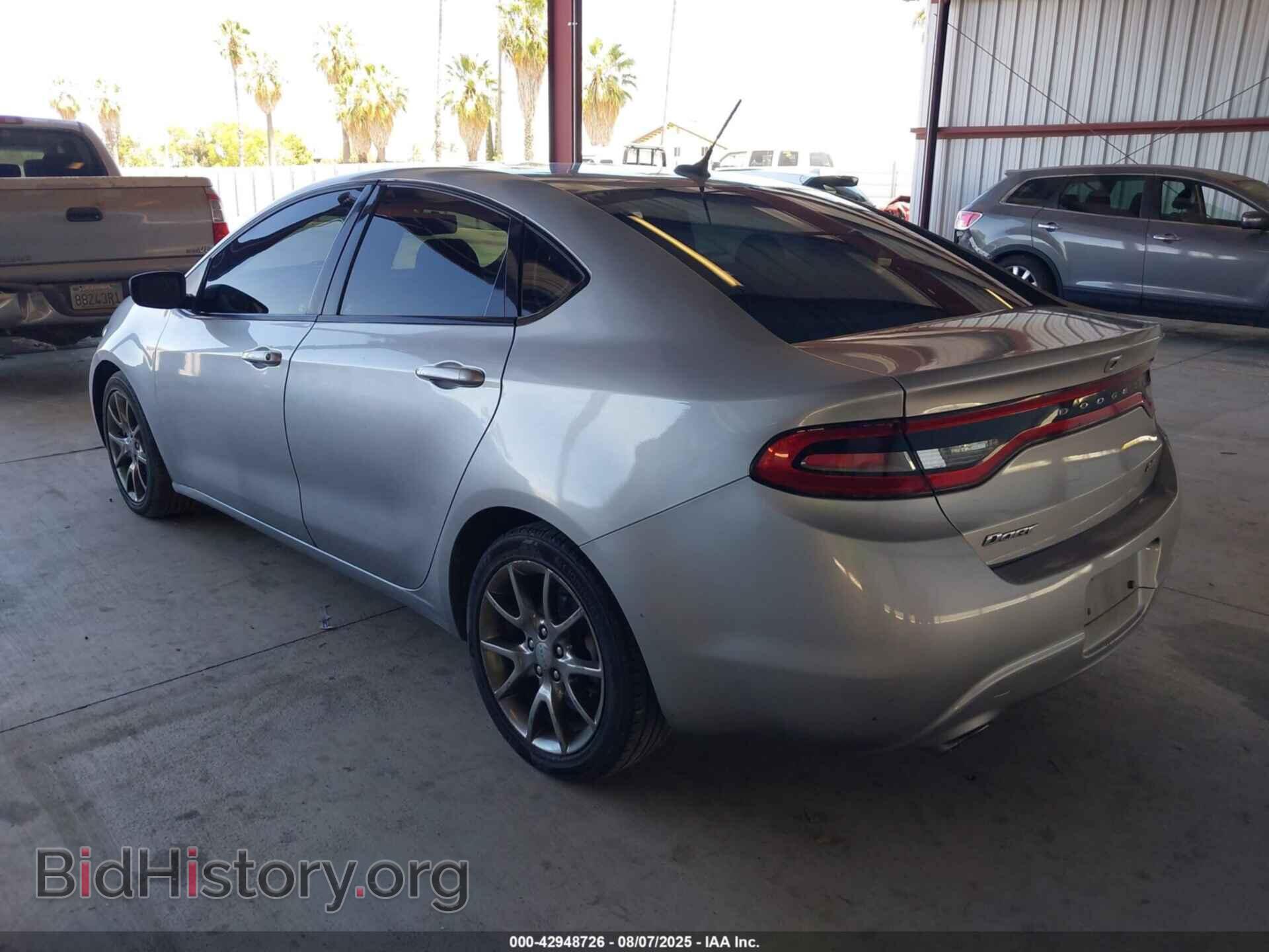 2014 DODGE DART - VIN: 1C3CDFBBXED865274 - Фото 3
