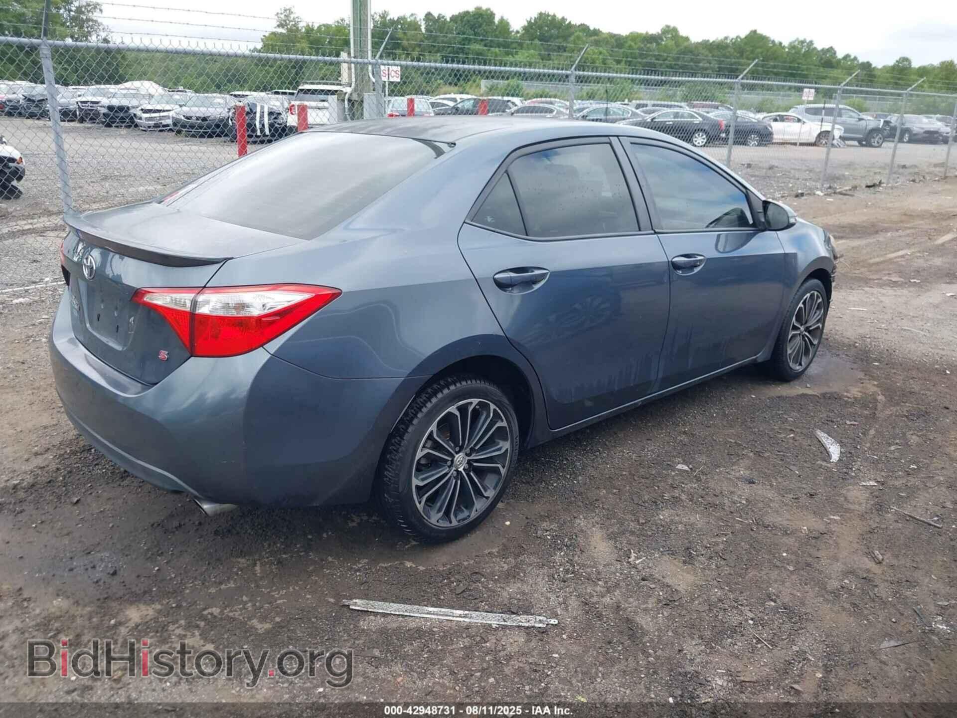 2014 TOYOTA COROLLA - VIN: 2T1BURHE0EC037869 - Фото 4