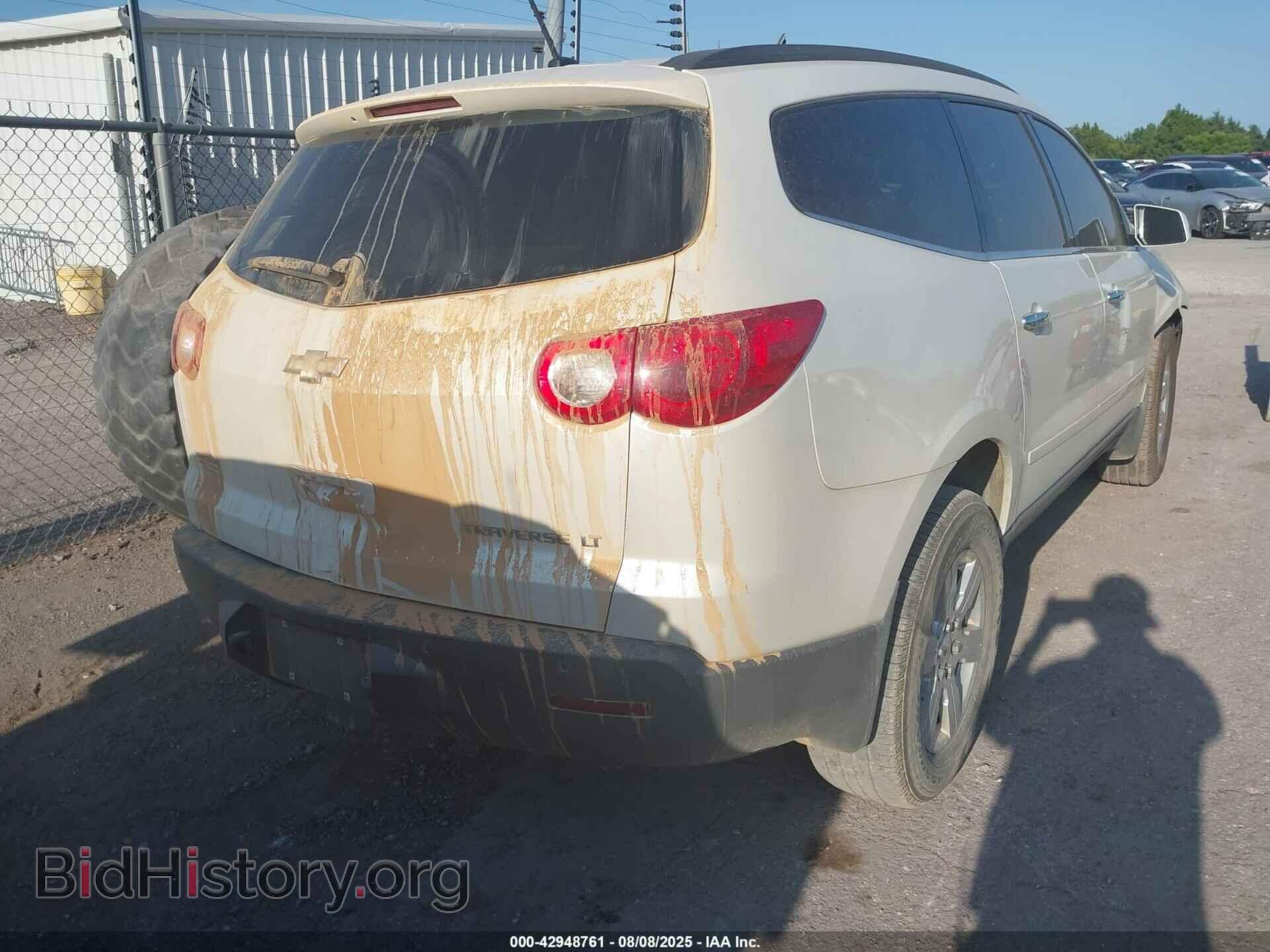 2012 CHEVROLET TRAVERSE - VIN: 1GNKRJED0CJ258153 - Фото 4