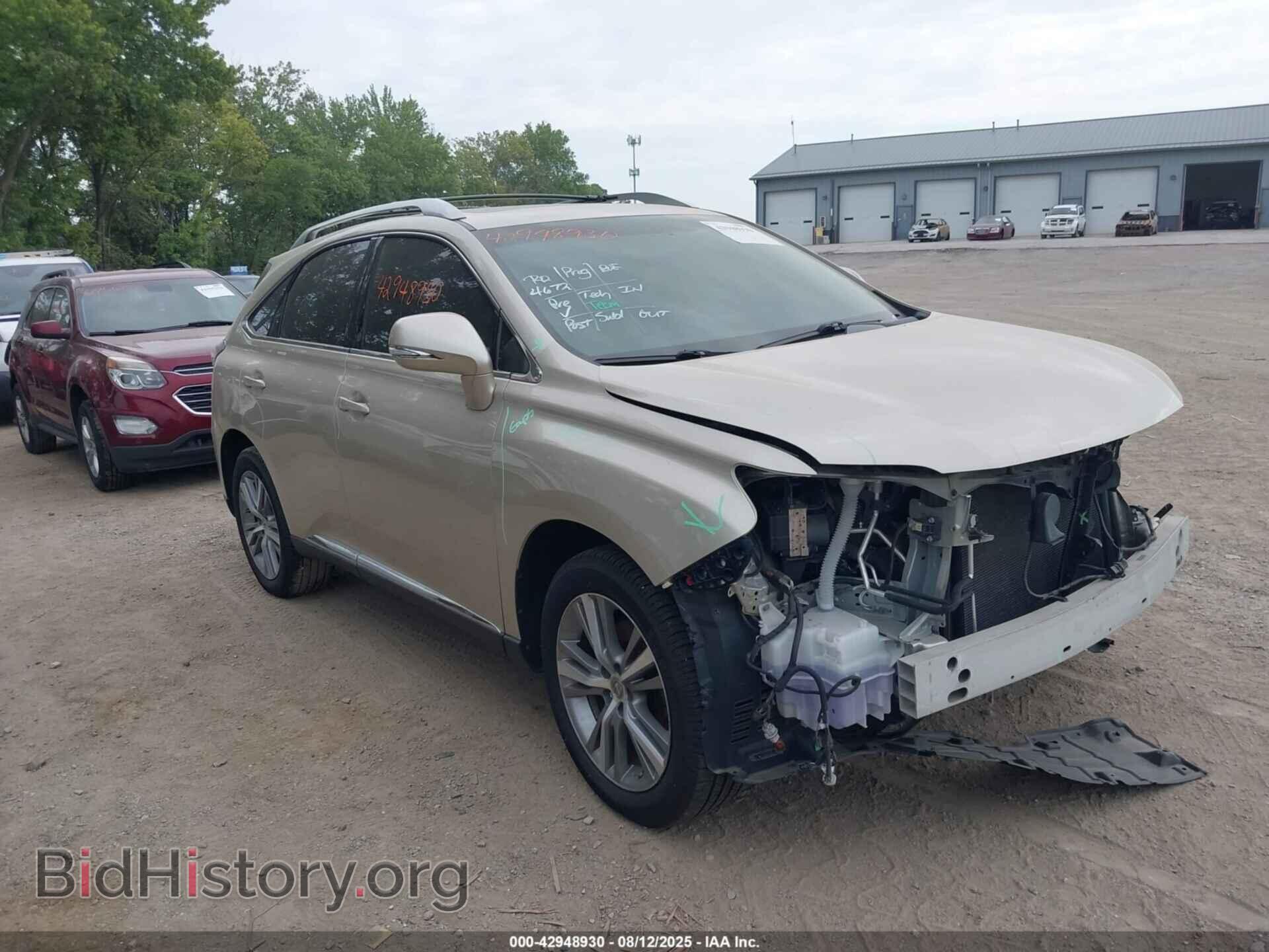 Photo 2T2BK1BA1FC340136 - LEXUS RX 350 2015