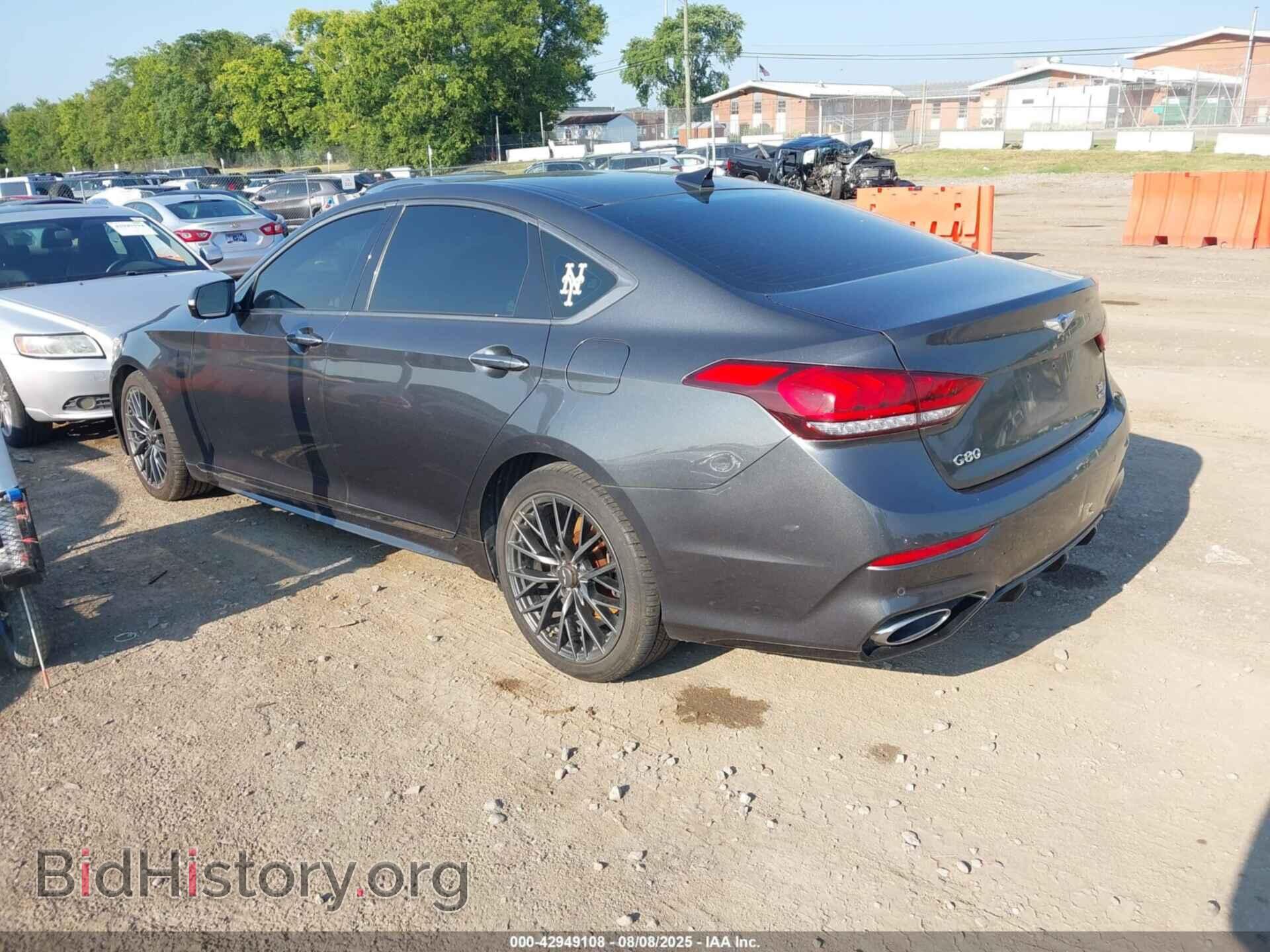 2019 GENESIS G80 - VIN: KMHGN4JE3KU291375 - Фото 3