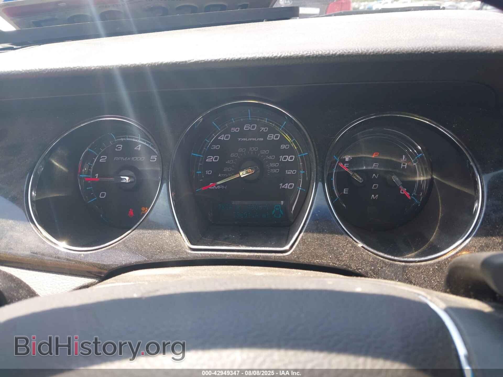2012 FORD TAURUS - VIN: 1FAHP2FW4CG136476 - Фото 7