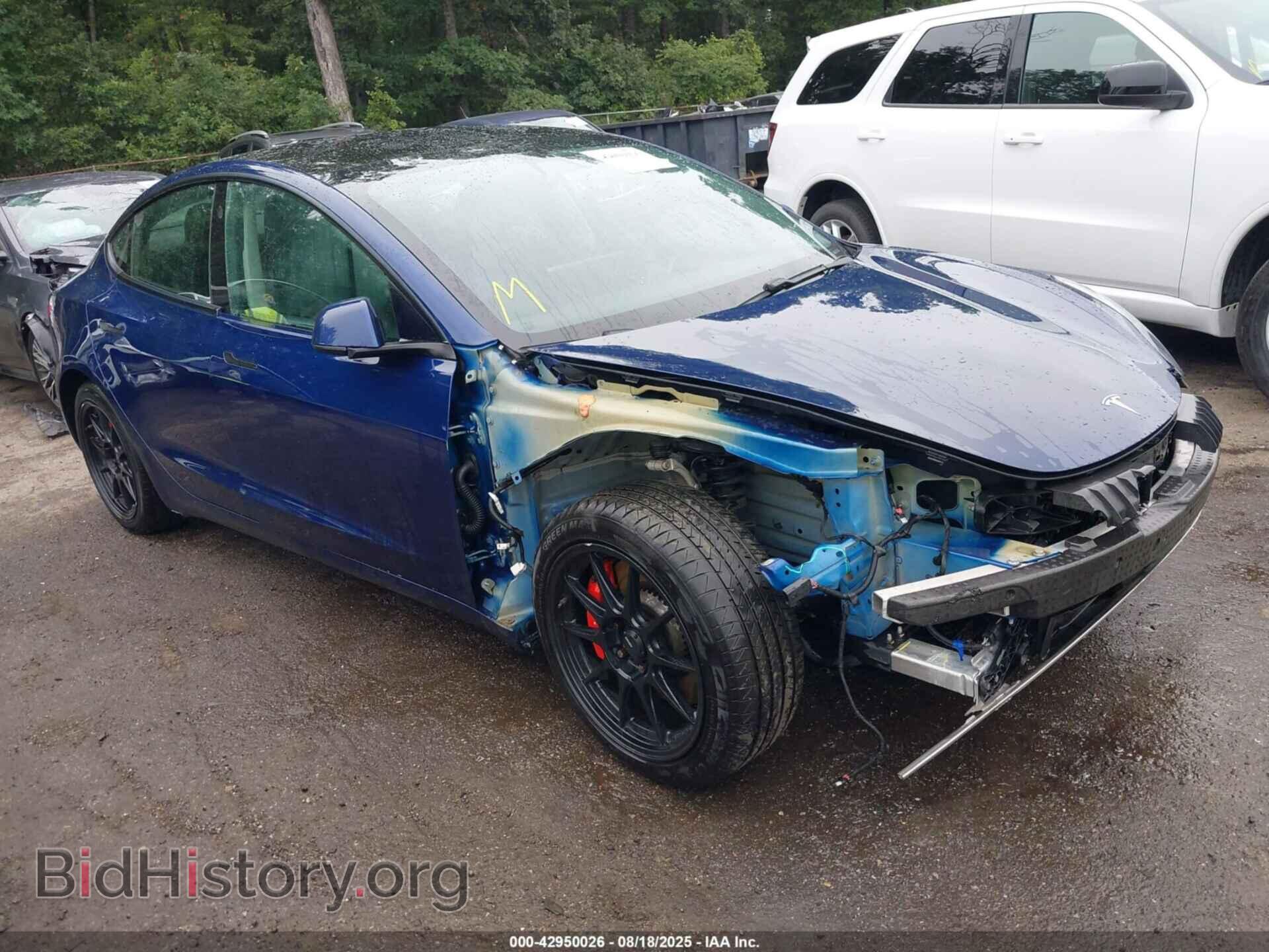Photo 5YJ3E1EC7MF991261 - TESLA MODEL 3 2021