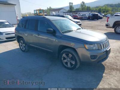 2012 Jeep COMPASS Sport, серый — VIN 1C4NJDBB5CD662002, IAAI