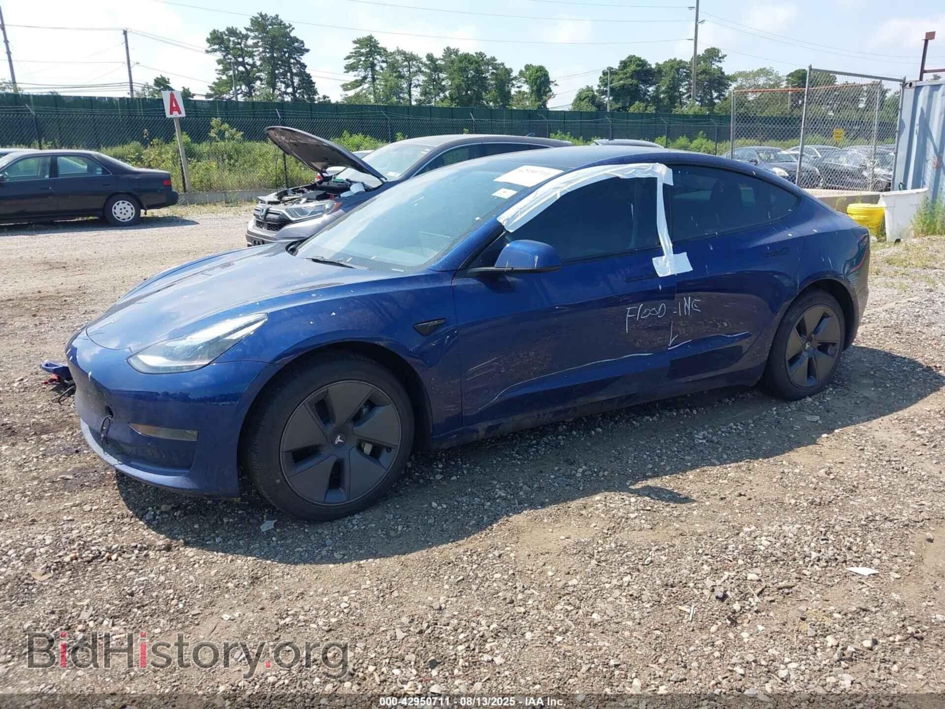 2022 TESLA MODEL 3 - VIN: 5YJ3E1EA2NF306051 - Фото 2