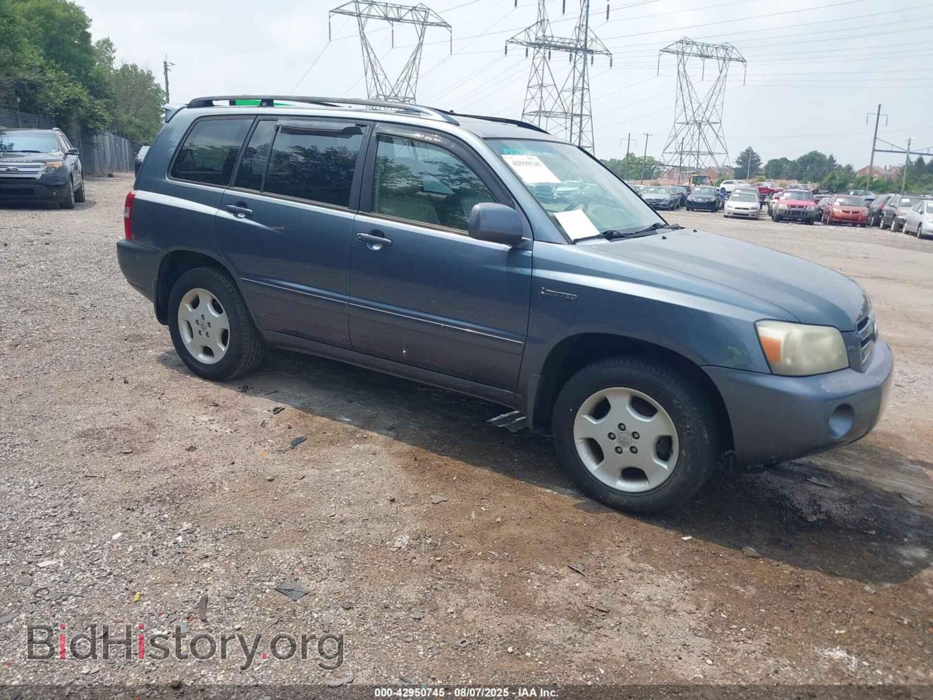 Photo JTEEP21A060155589 - TOYOTA HIGHLANDER 2006