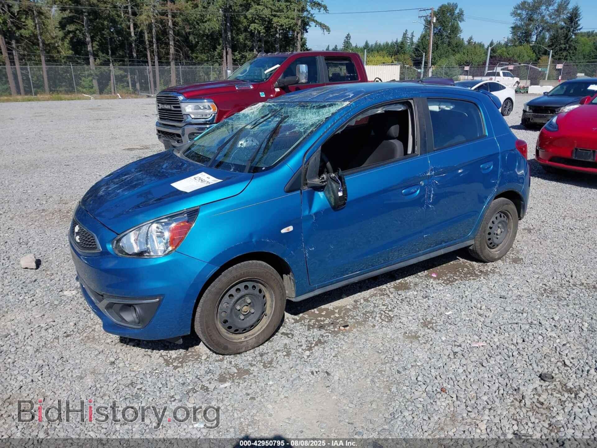 2019 MITSUBISHI MIRAGE - VIN: ML32A3HJ5KH015640 - Фото 2