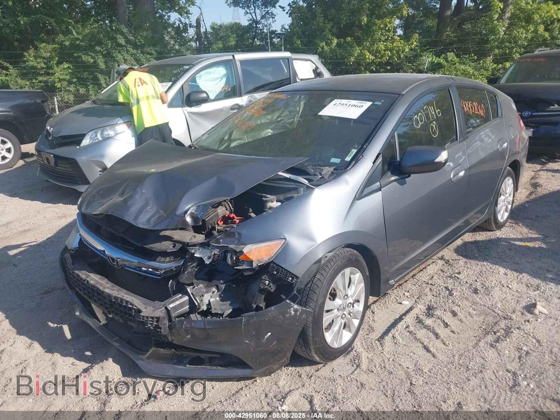 2013 HONDA INSIGHT - VIN: JHMZE2H72DS001746 - Фото 2
