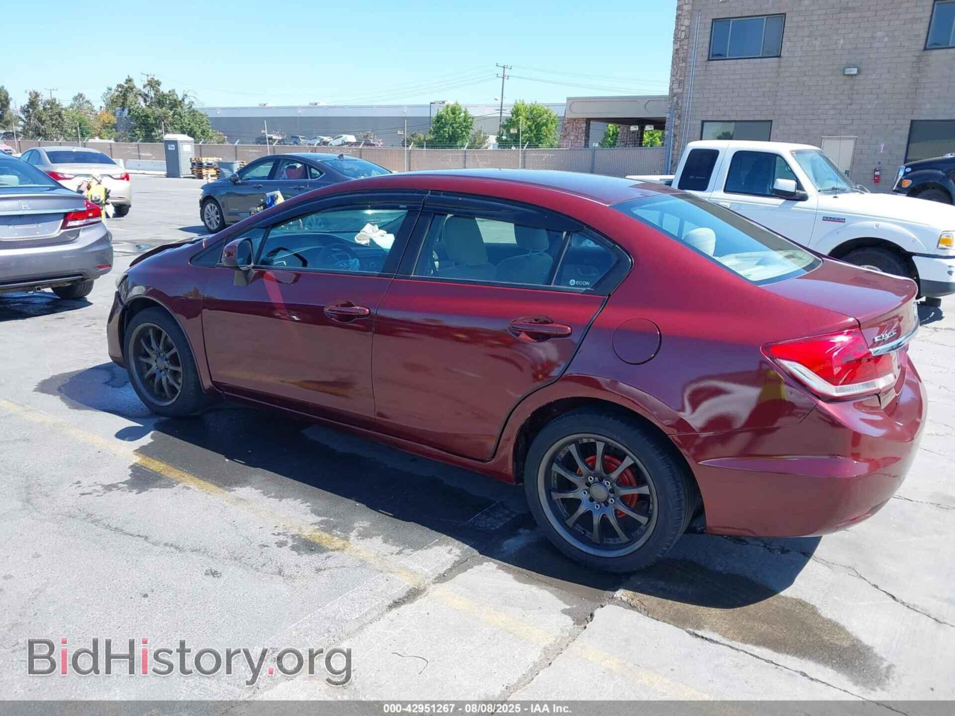 2013 HONDA CIVIC - VIN: 19XFB2F58DE205579 - Фото 3