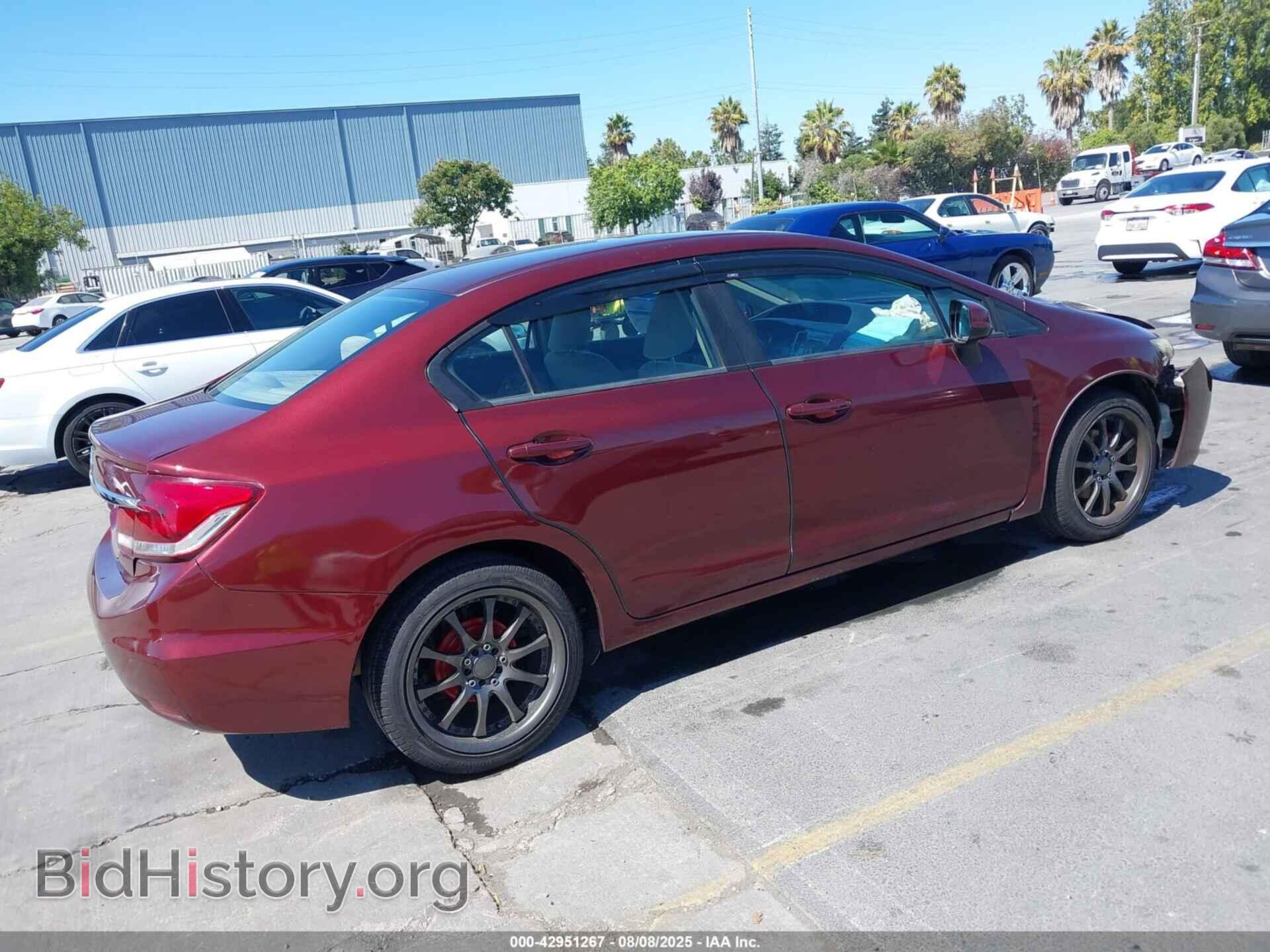 2013 HONDA CIVIC - VIN: 19XFB2F58DE205579 - Фото 4