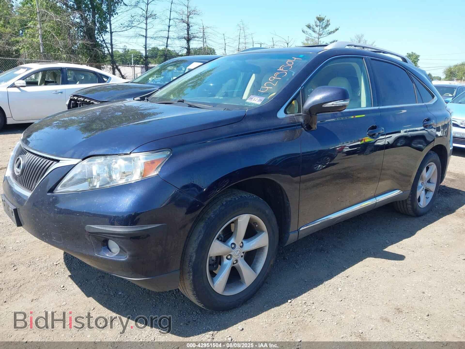 2010 LEXUS RX 350 - VIN: 2T2BK1BA7AC065168 - Фото 2