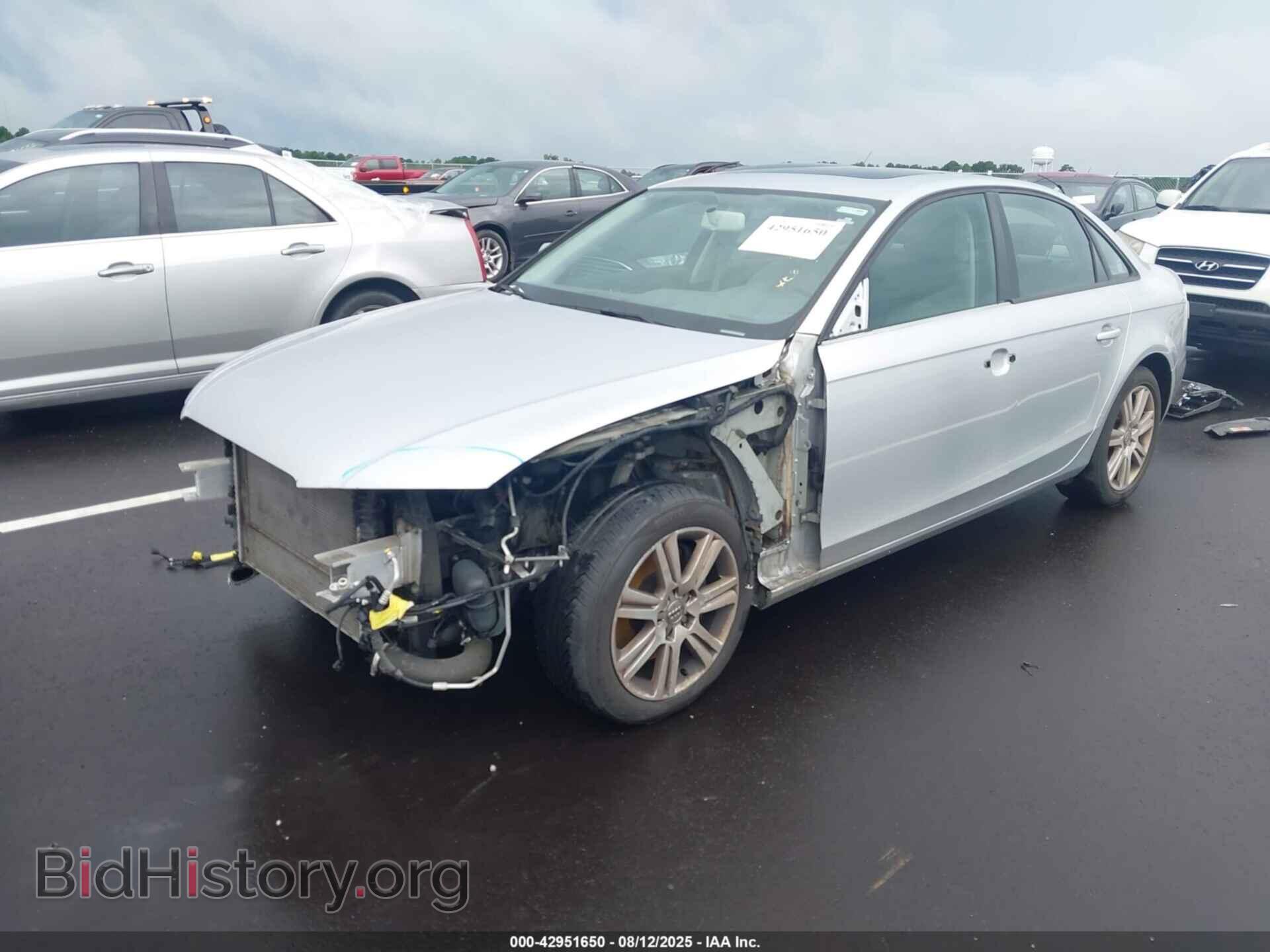 2010 AUDI A4 - VIN: WAUBFAFL6AA051543 - Фото 2