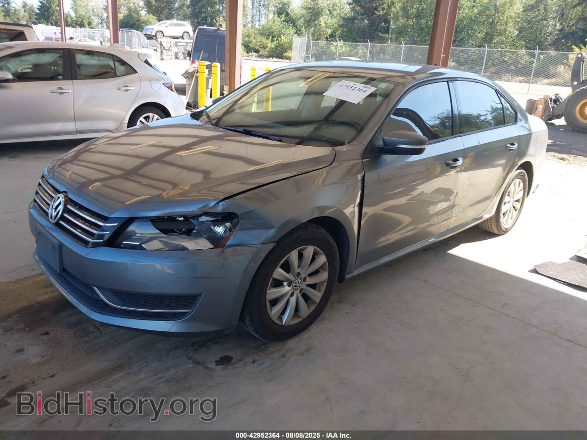 2013 VOLKSWAGEN PASSAT - VIN: 1VWAP7A31DC002052 - Фото 2