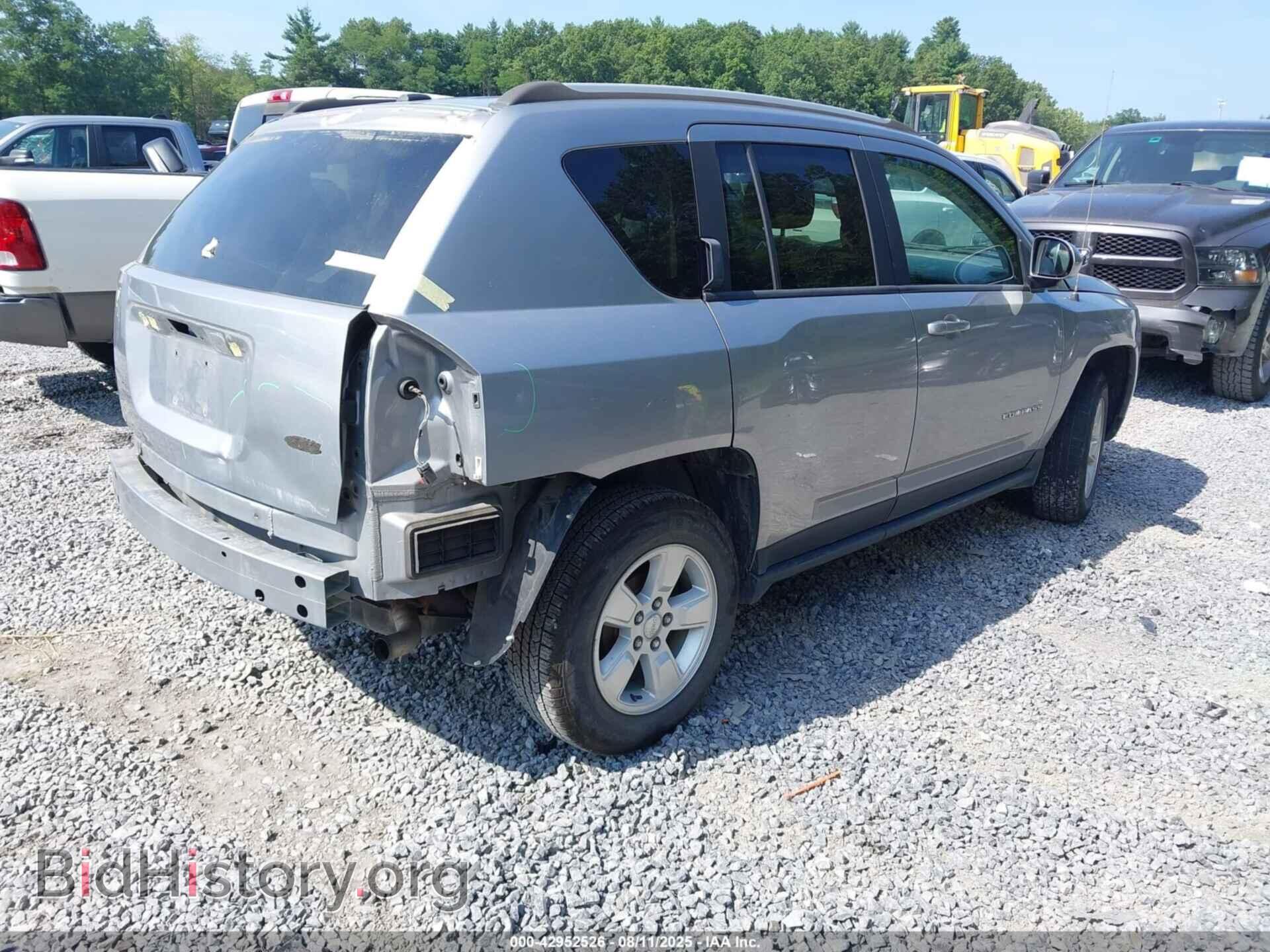 2016 JEEP COMPASS - VIN: 1C4NJCEA9GD747590 - Фото 4