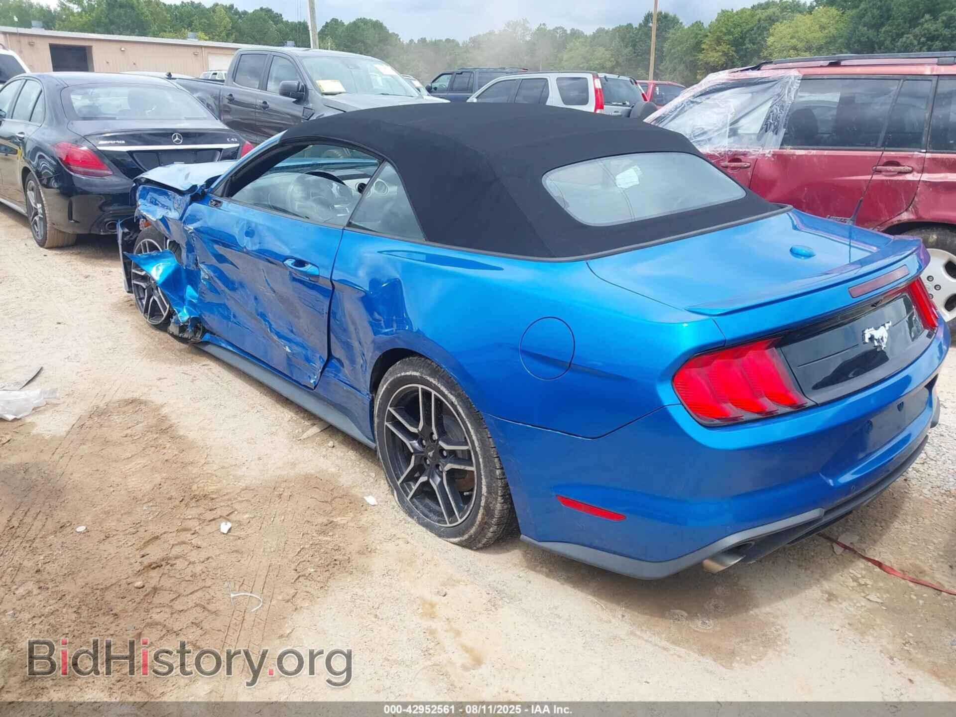 2019 FORD MUSTANG - VIN: 1FATP8UH7K5184422 - Фото 3
