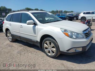 2011 Subaru OUTBACK 3.6R Limited, белый — VIN 4S4BRDKC1B2392471, IAAI
