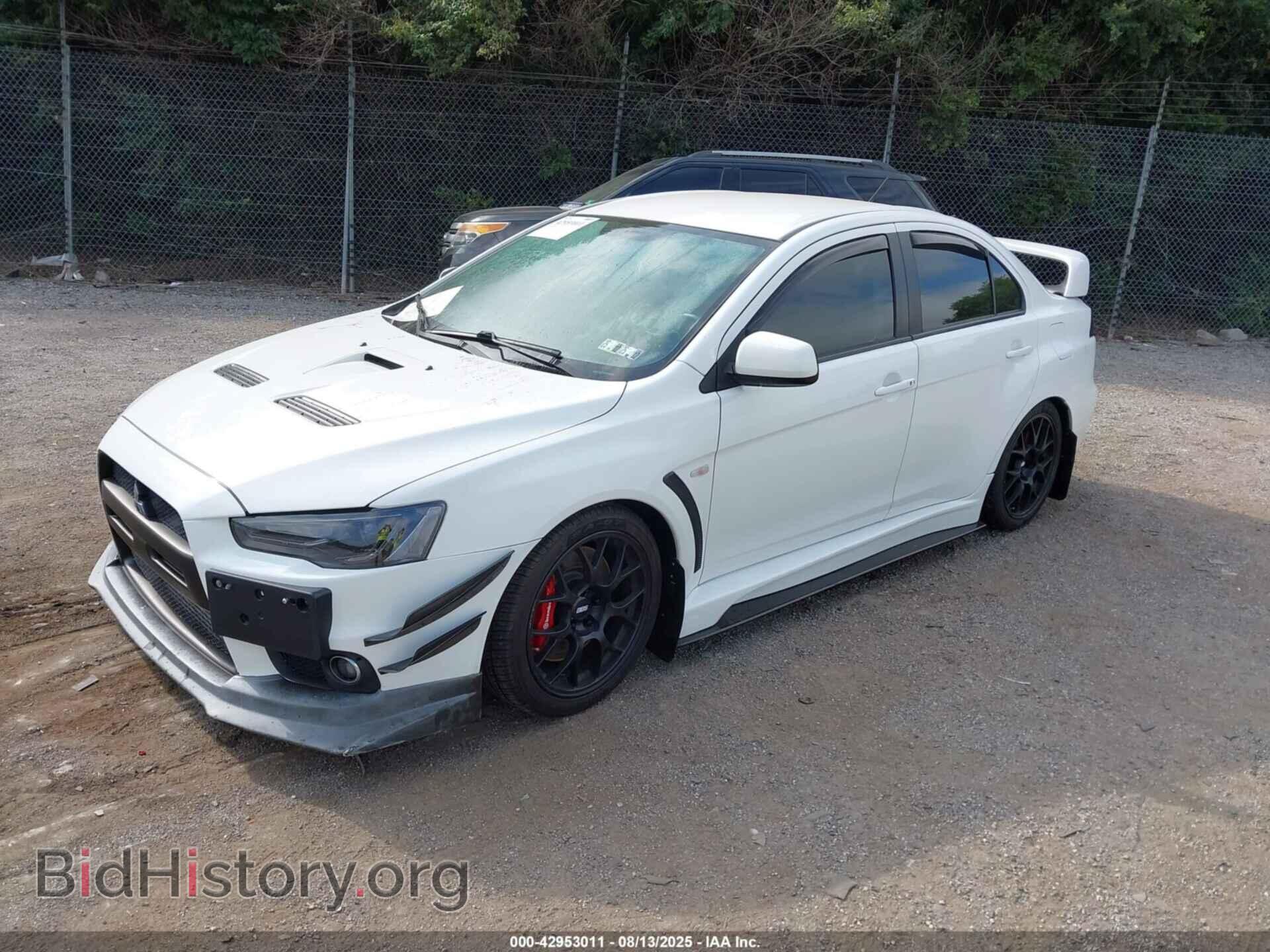 2011 MITSUBISHI LANCER EVOLUTION - VIN: JA32W8FV0BU043658 - Photo 2